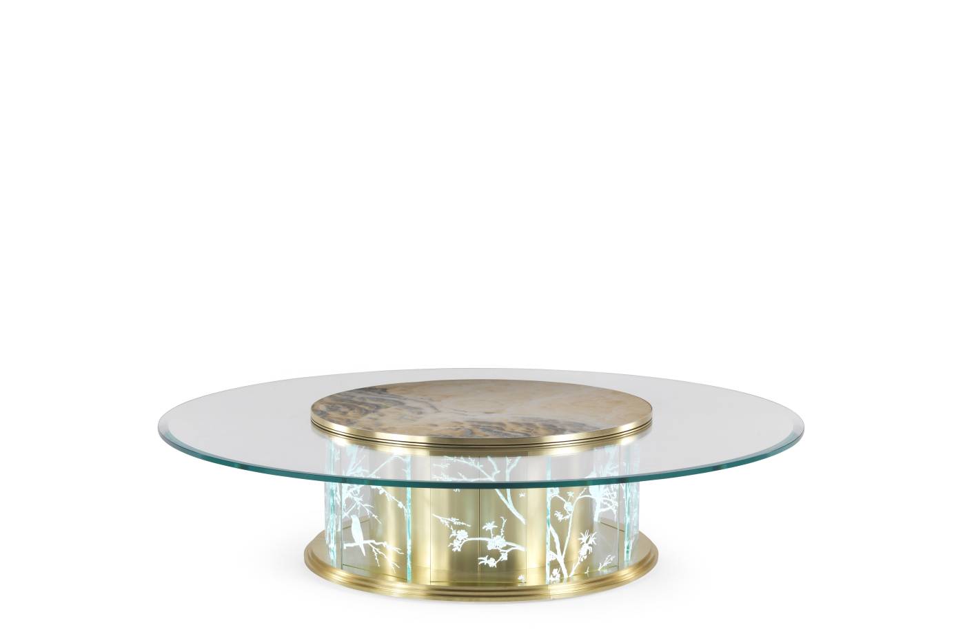 FUJI low table - Discover the epitome of luxury with the Oro Bianco collection by Jumbo Collection, fully custom made for tailor-made projects.