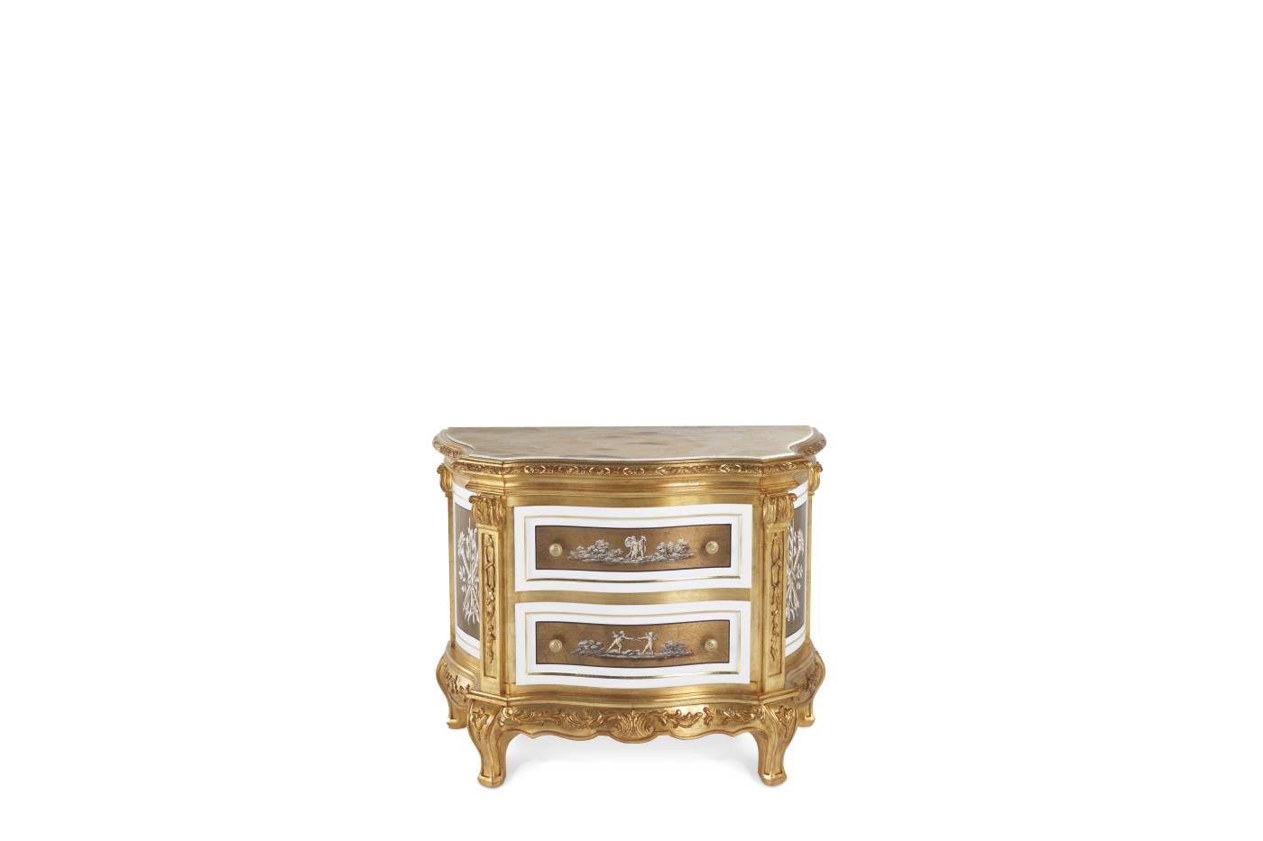 FRAGONARD night table - A luxury experience with the Oro Bianco collection and its classic luxurious furniture