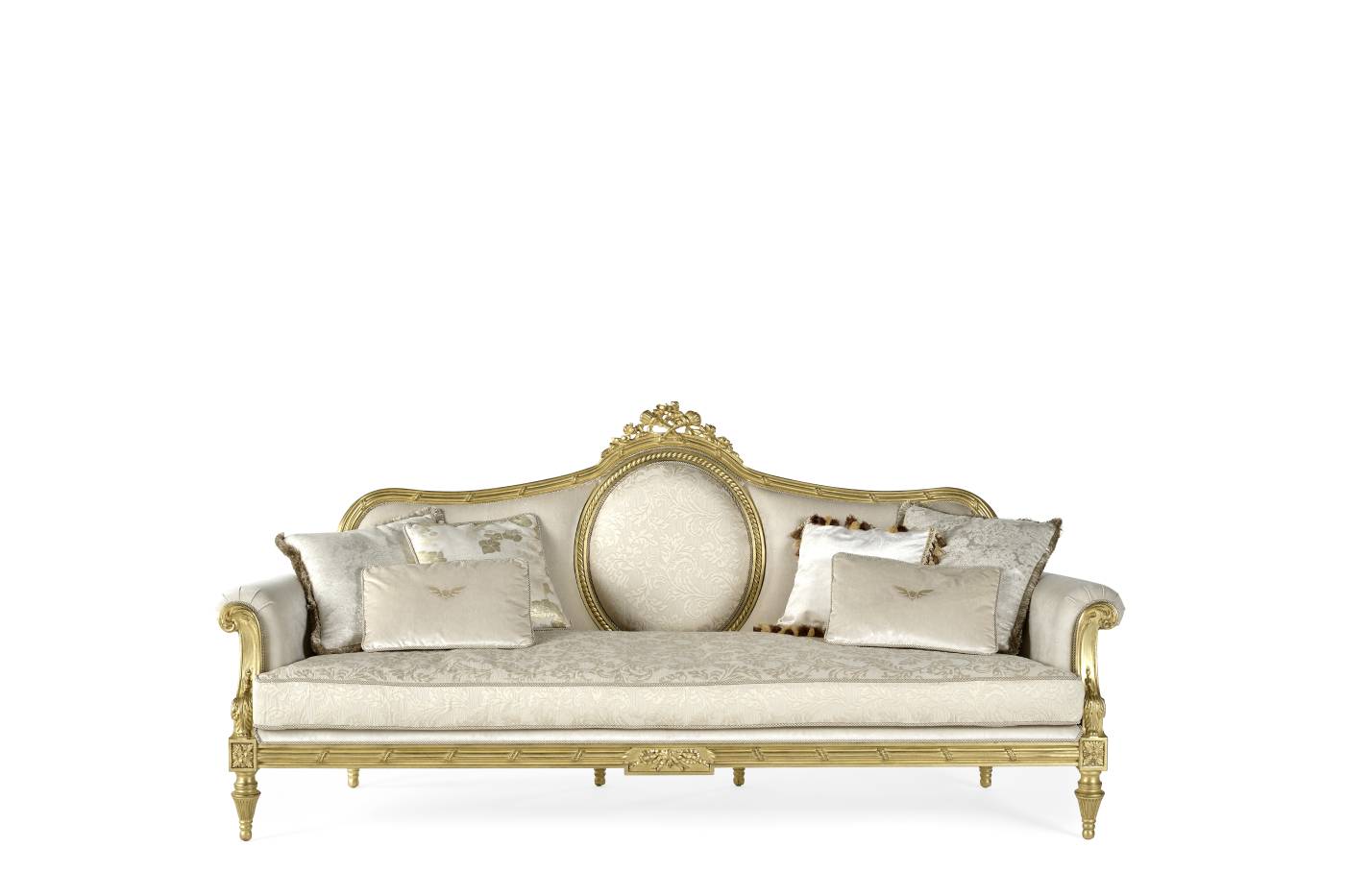 GUIRLANDE 2-seater sofa - 3-seater sofa – Transform your space with luxury Made in Italy classic sofas of Sogni sul Lago collection.