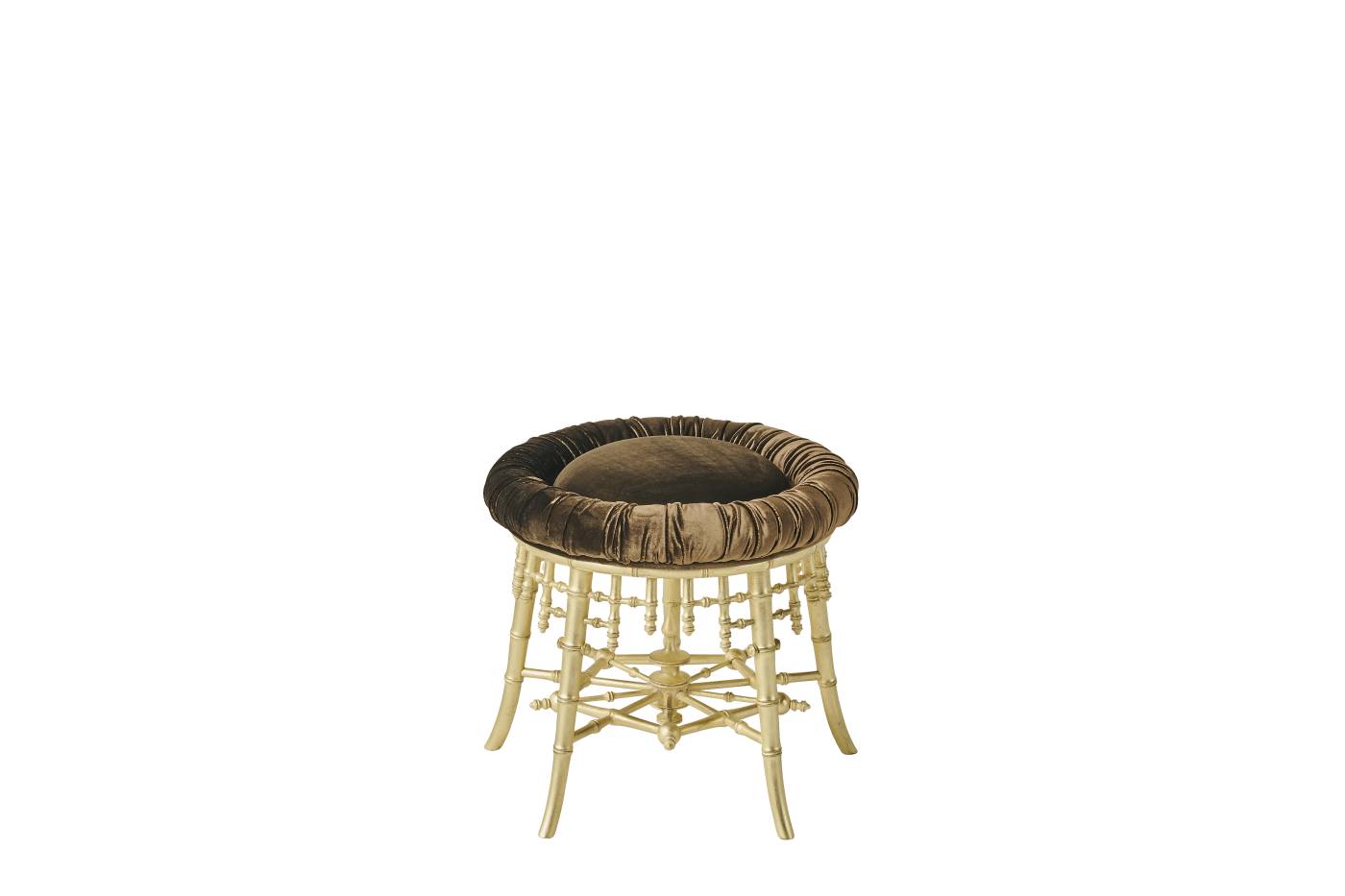HIROKO stool &ndash; Transform your space with sophisticated Made in Italy classic poufs and benches.