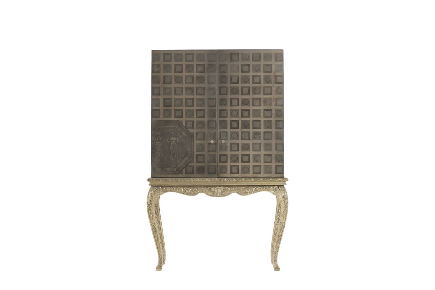 FRAGONARD bar cabinet - cabinet - Discover the epitome of luxury with the Oro Bianco collection by Jumbo Collection, fully custom made for tailor-made projects.