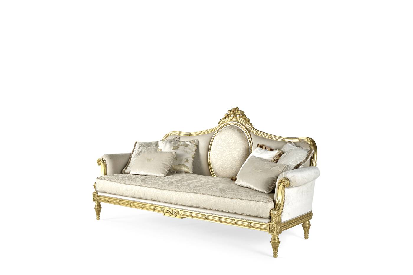 GUIRLANDE 2-seater sofa - 3-seater sofa – Transform your space with luxury Made in Italy classic sofas of Sogni sul Lago collection.