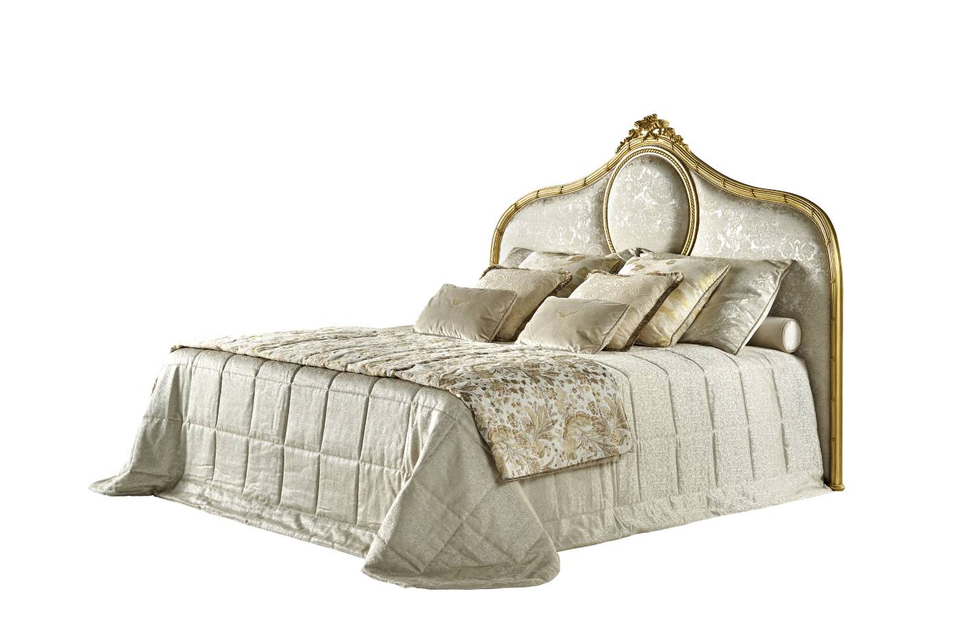 GUIRLANDE bed - Quality furniture and timeless elegance with luxury Made in Italy classic BEDS.