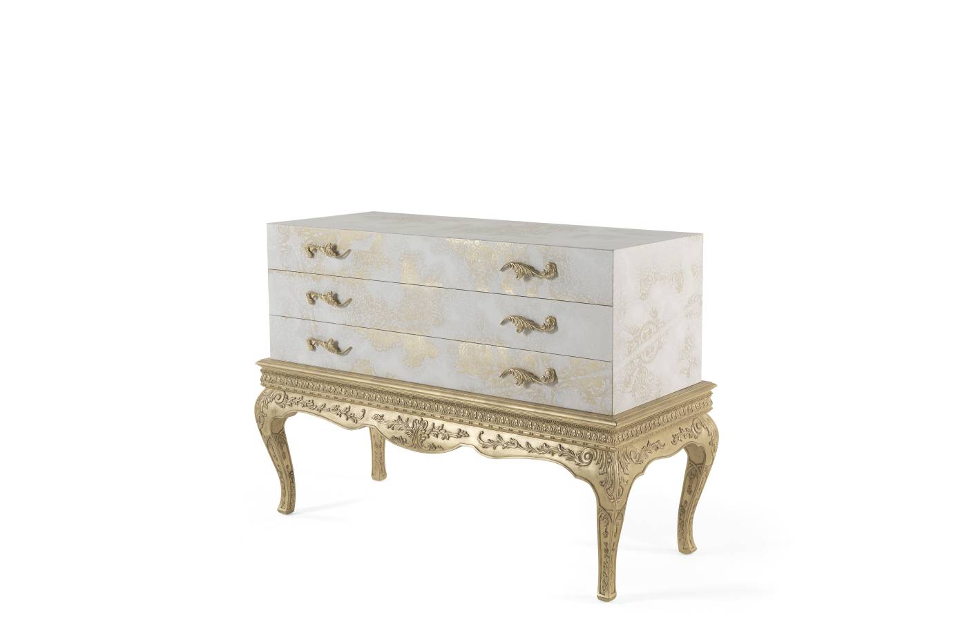 BROCART drawer unit - Quality furniture and timeless elegance with luxury Made in Italy classic night storage units.