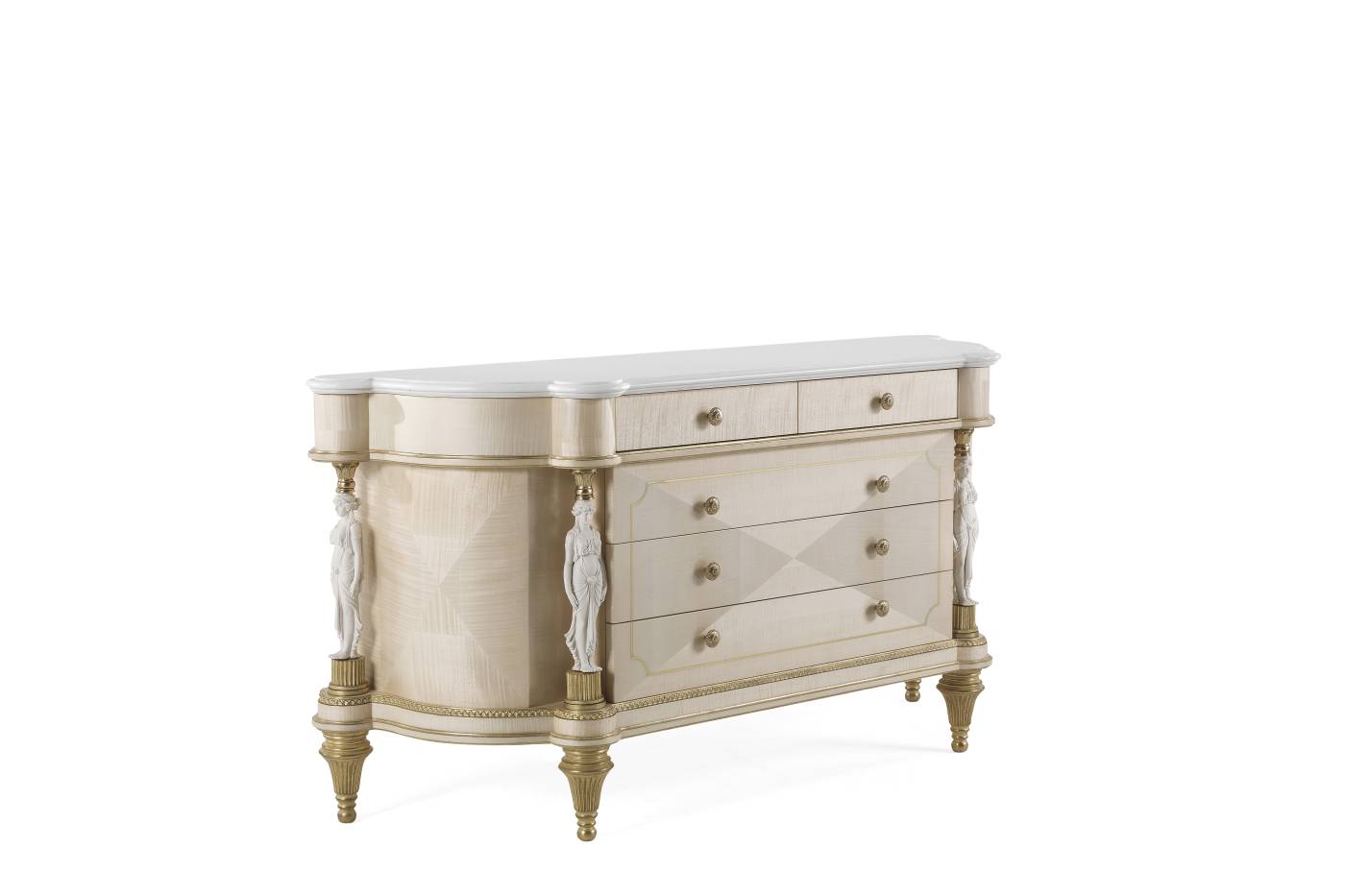 TOULOUSE drawer unit – Jumbo Collection Italian luxury classic night storage units. tailor-made interior design projects to meet all your furnishing needs