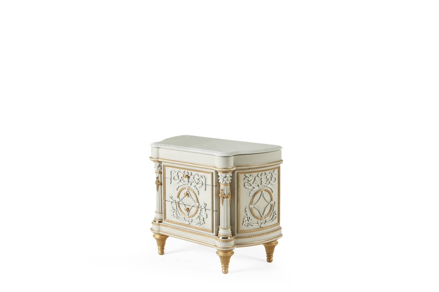 BOHÈME night table - Quality furniture and timeless elegance with luxury Made in Italy classic night storage units.