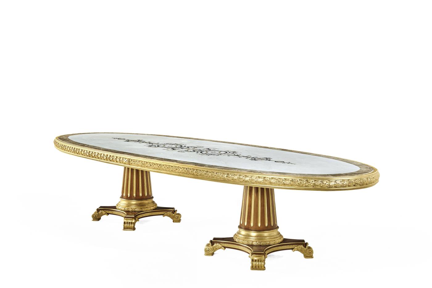 APOLLON dining table – Transform your space with luxury Made in Italy classic dining tables of  collection.