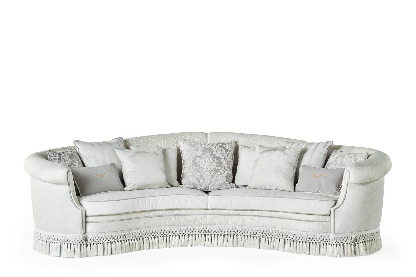 MELROSE 3-seater sofa - quality furniture and timeless elegance with luxury Made in Italy classic sofas of  collection.