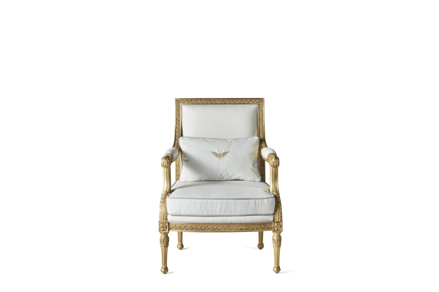 FRISÉ armchair – Transform your space with luxury Made in Italy classic armchairs of Sogni sul Lago collection.