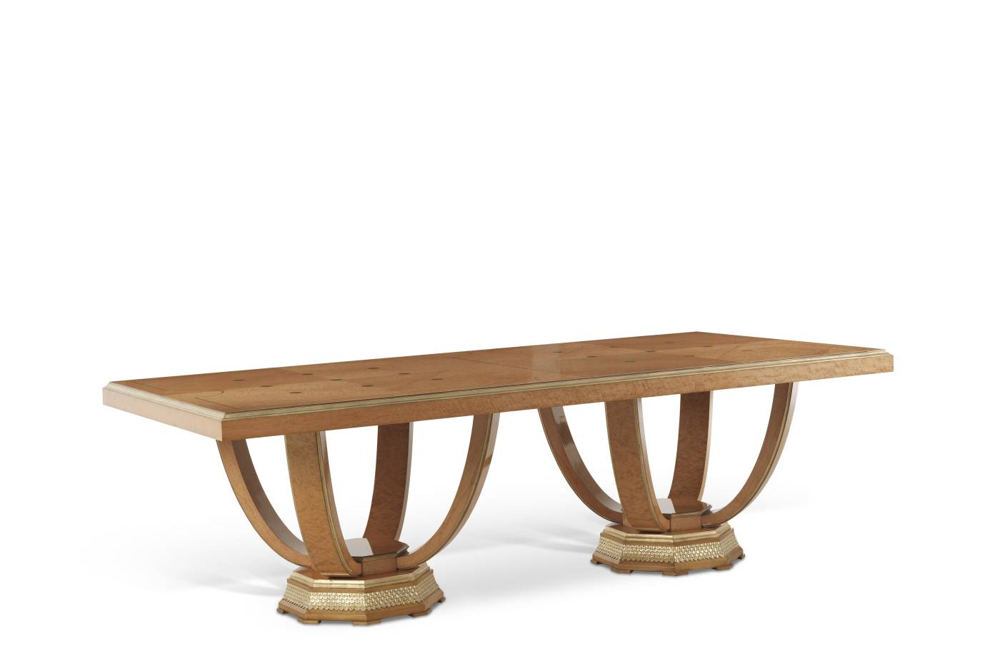 PLEASURE dining table – Transform your space with luxury Made in Italy classic dining tables of Savoir-Faire collection.