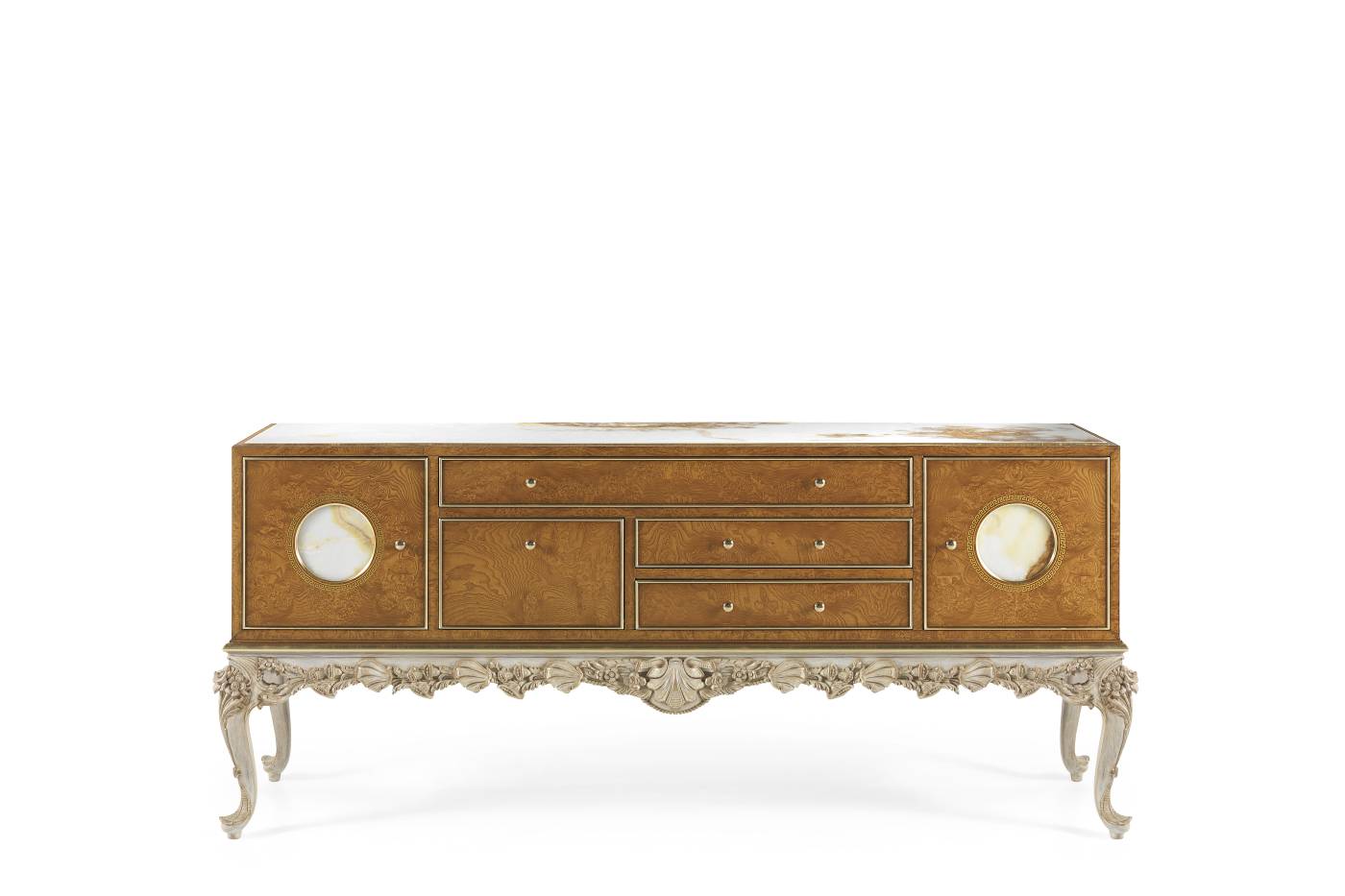 LA GRANDE DAME sideboard - convey elegance to each space with Italian classic day storage units of the classic Domus collection