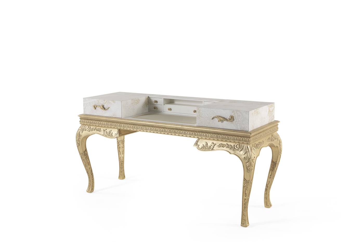 BROCART dressing table - quality furniture and timeless elegance with luxury Made in Italy classic beauty of Héritage collection.