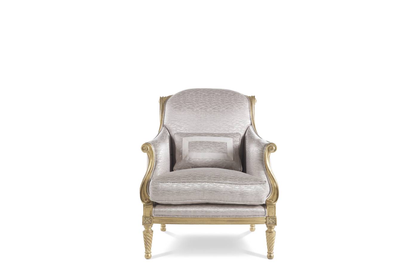 REBECCA armchair - quality furniture and timeless elegance with luxury Made in Italy classic armchairs of Savoir-Faire collection.