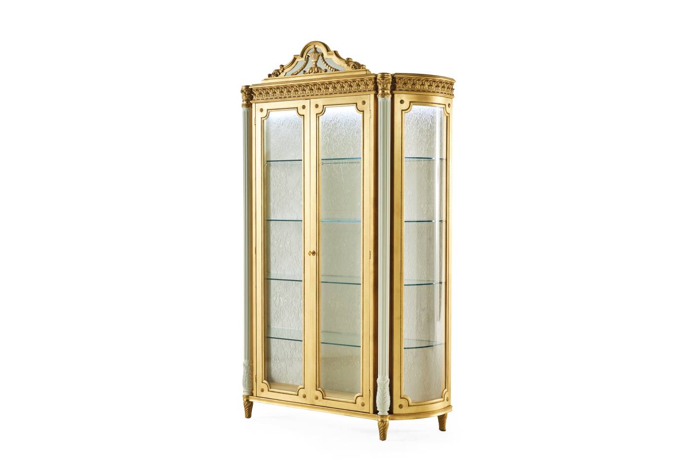 FLORAL showcase – Transform your space with luxury Made in Italy classic day storage units of Sogni sul Lago collection.