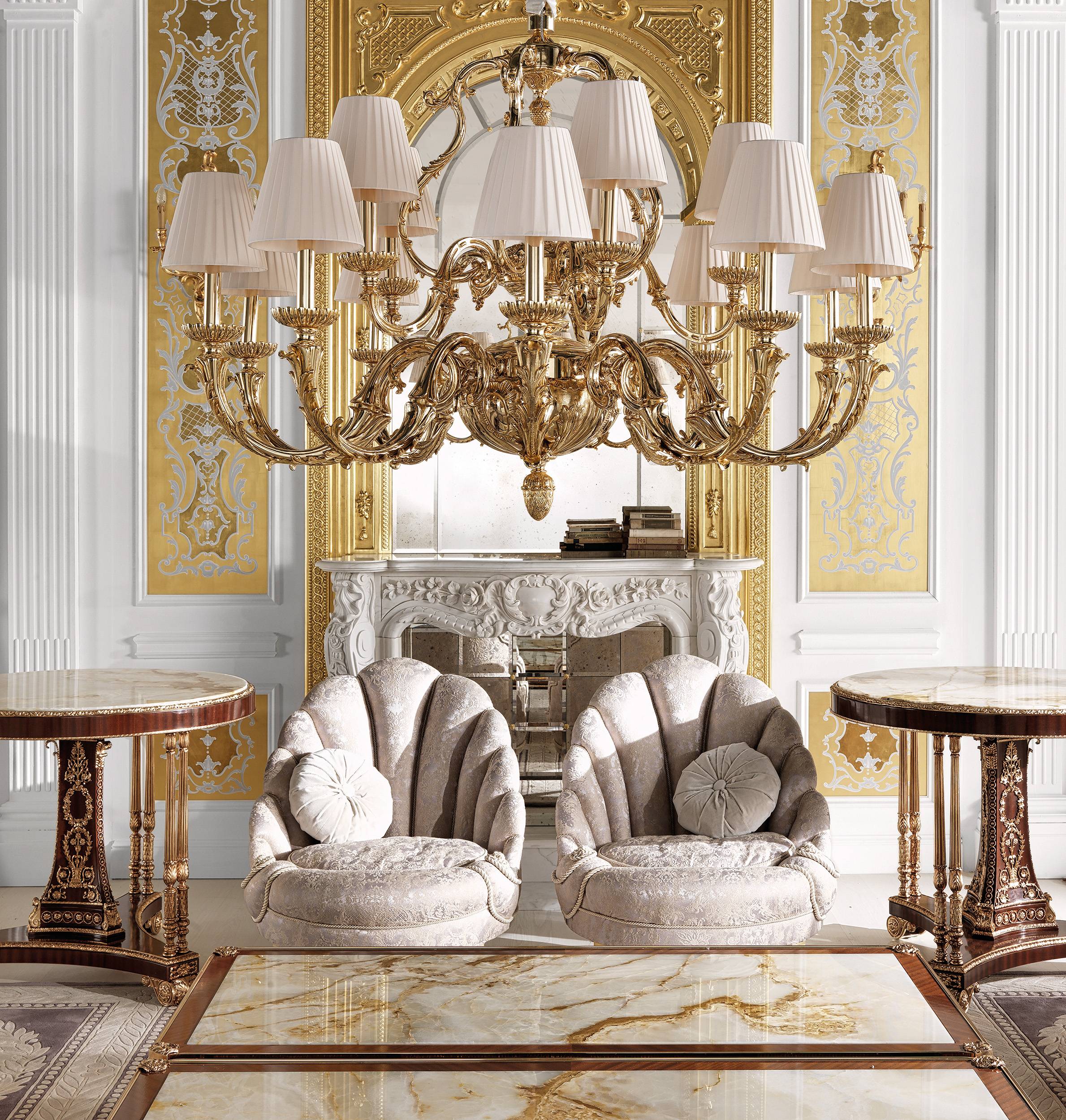 SUPREME entrance table Italian luxury handcrafted entrance tables