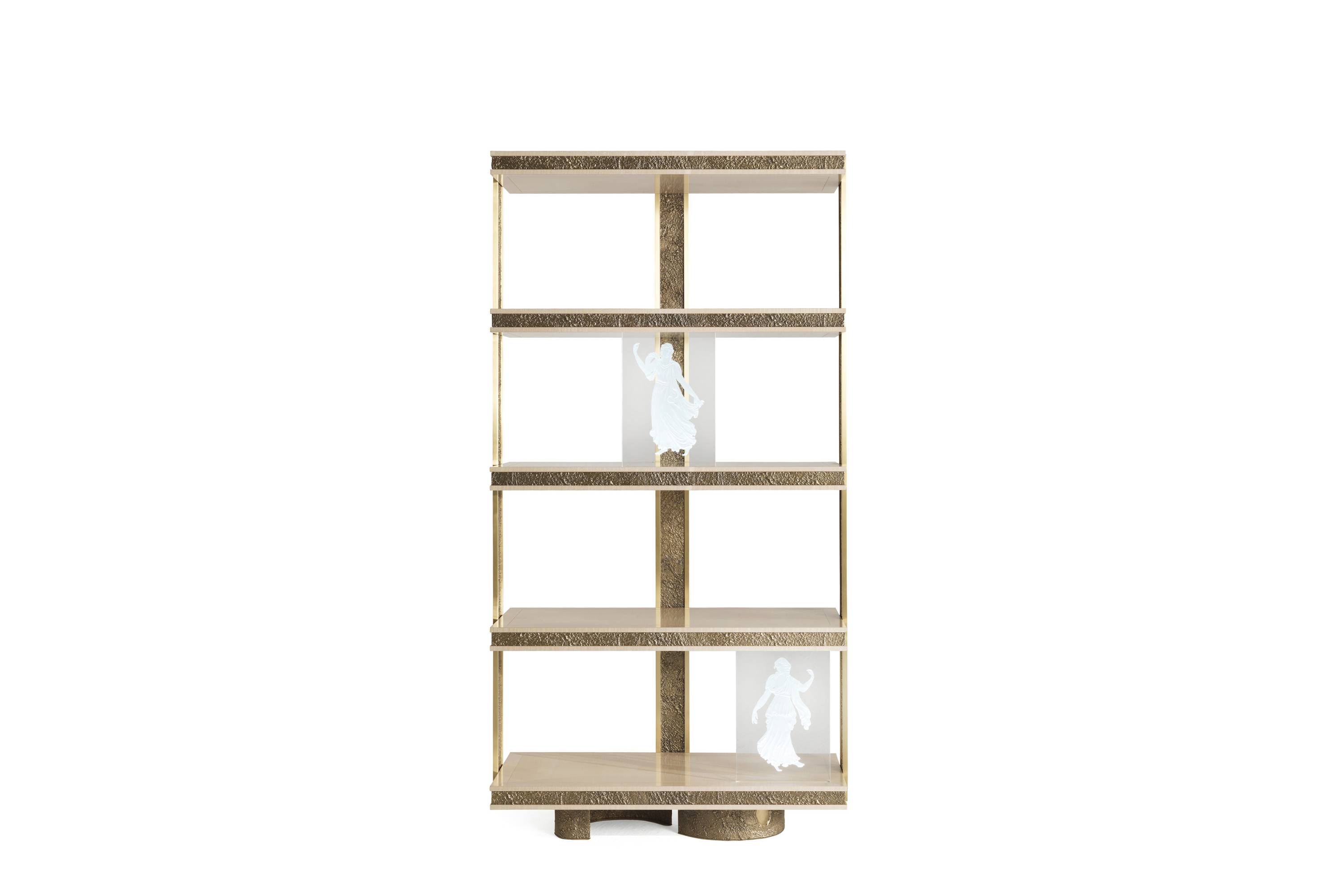 SHINTO bookcase - Discover the epitome of luxury with the Oro Bianco collection by Jumbo Collection, fully custom made for tailor-made projects.