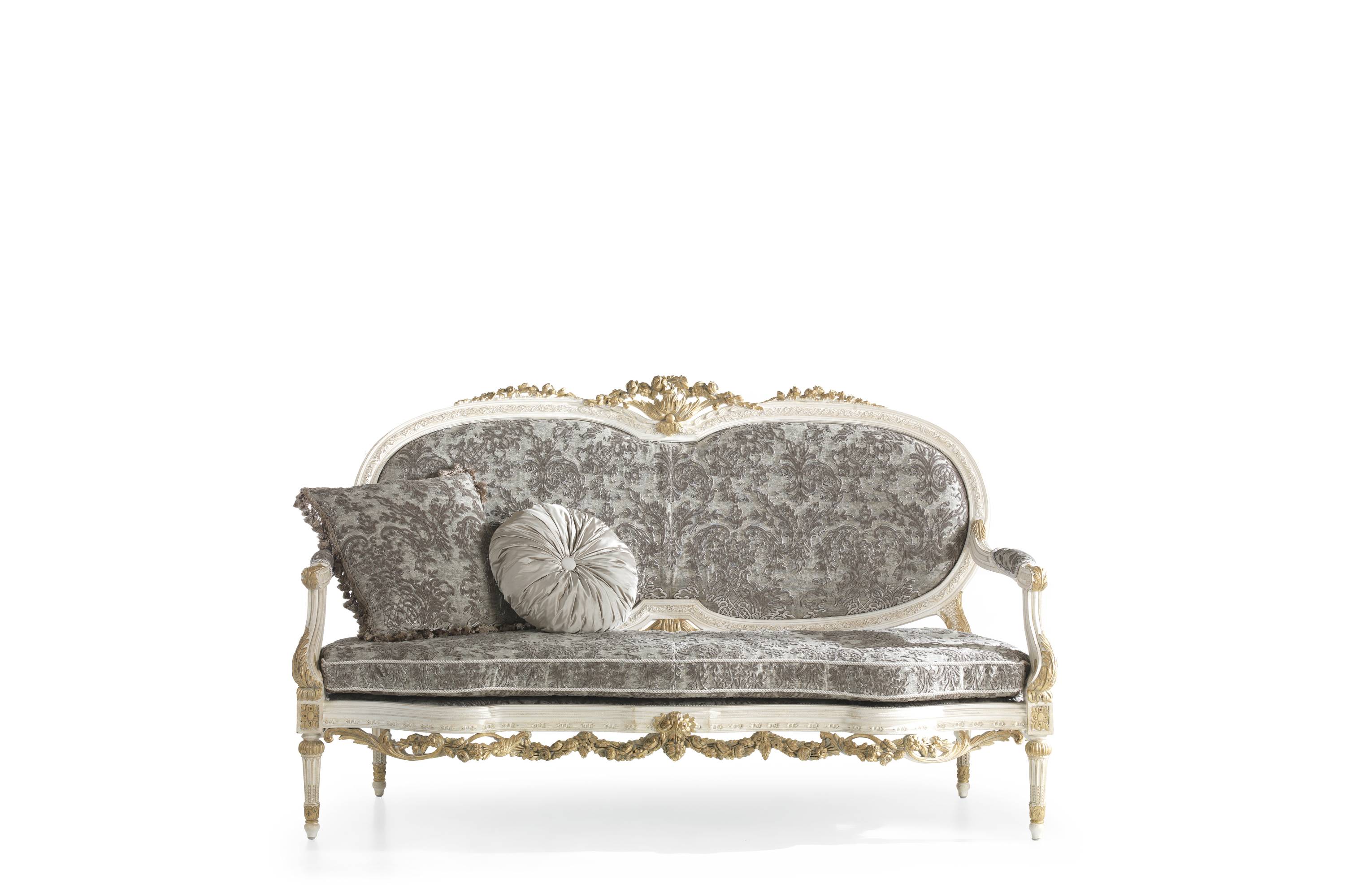 SCARLETT 3-seater sofa - convey elegance to each space with italian classic sofas of the classic Domus collection