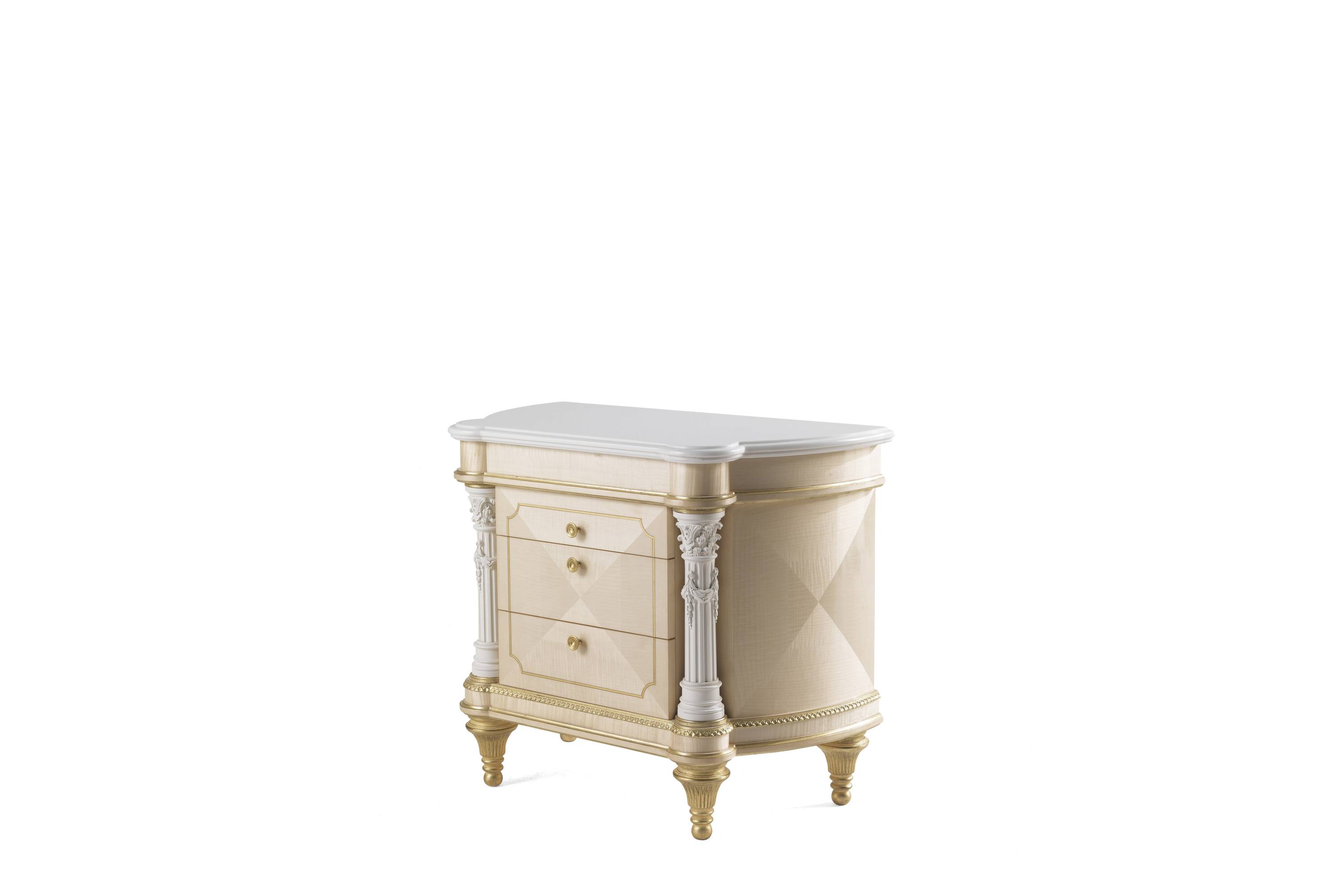 TOULOUSE night table – Transform your space with sophisticated Made in Italy classic night storage units.