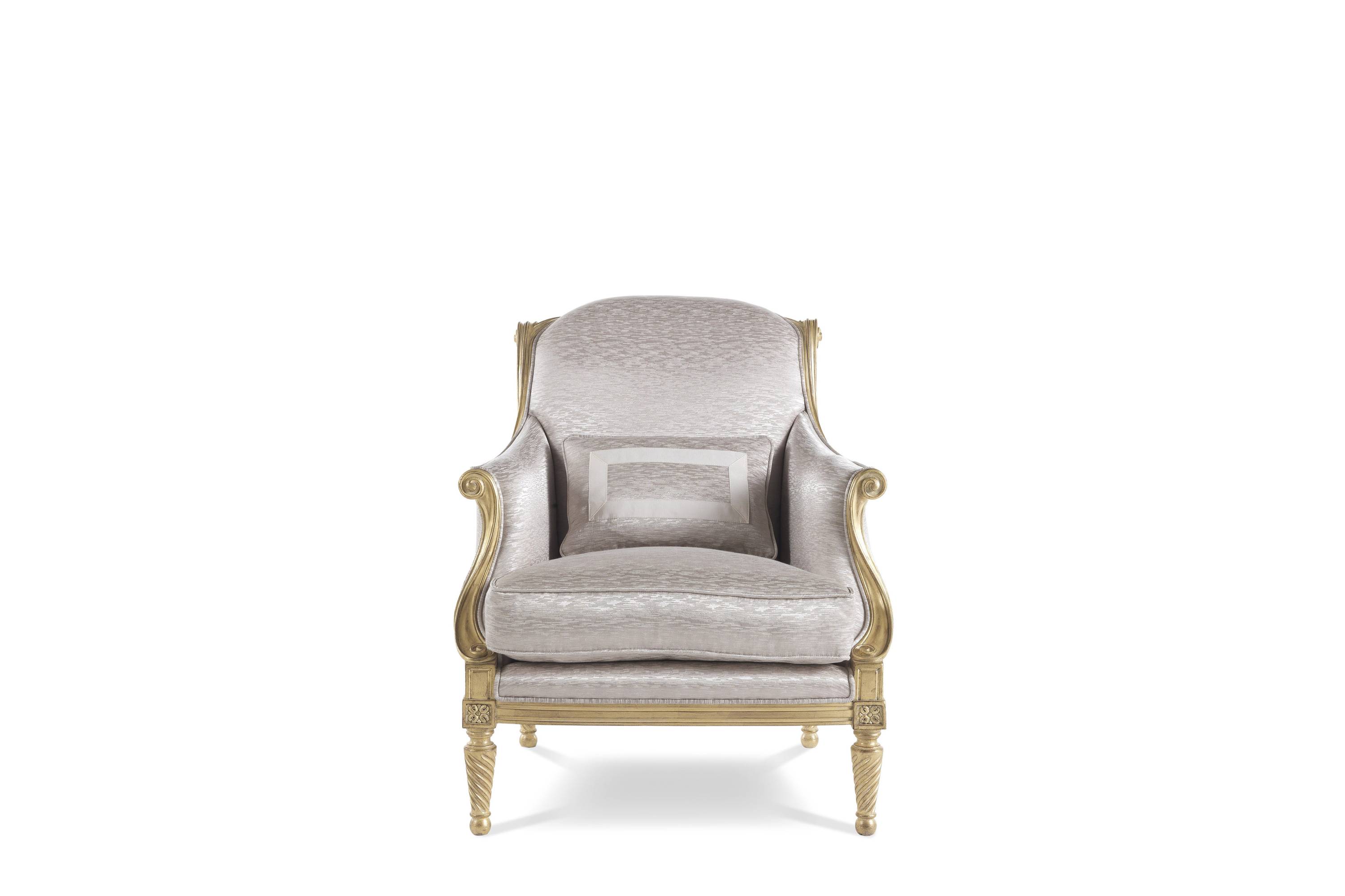 REBECCA armchair – Transform your space with luxury Made in Italy classic armchairs of Savoir-Faire collection.