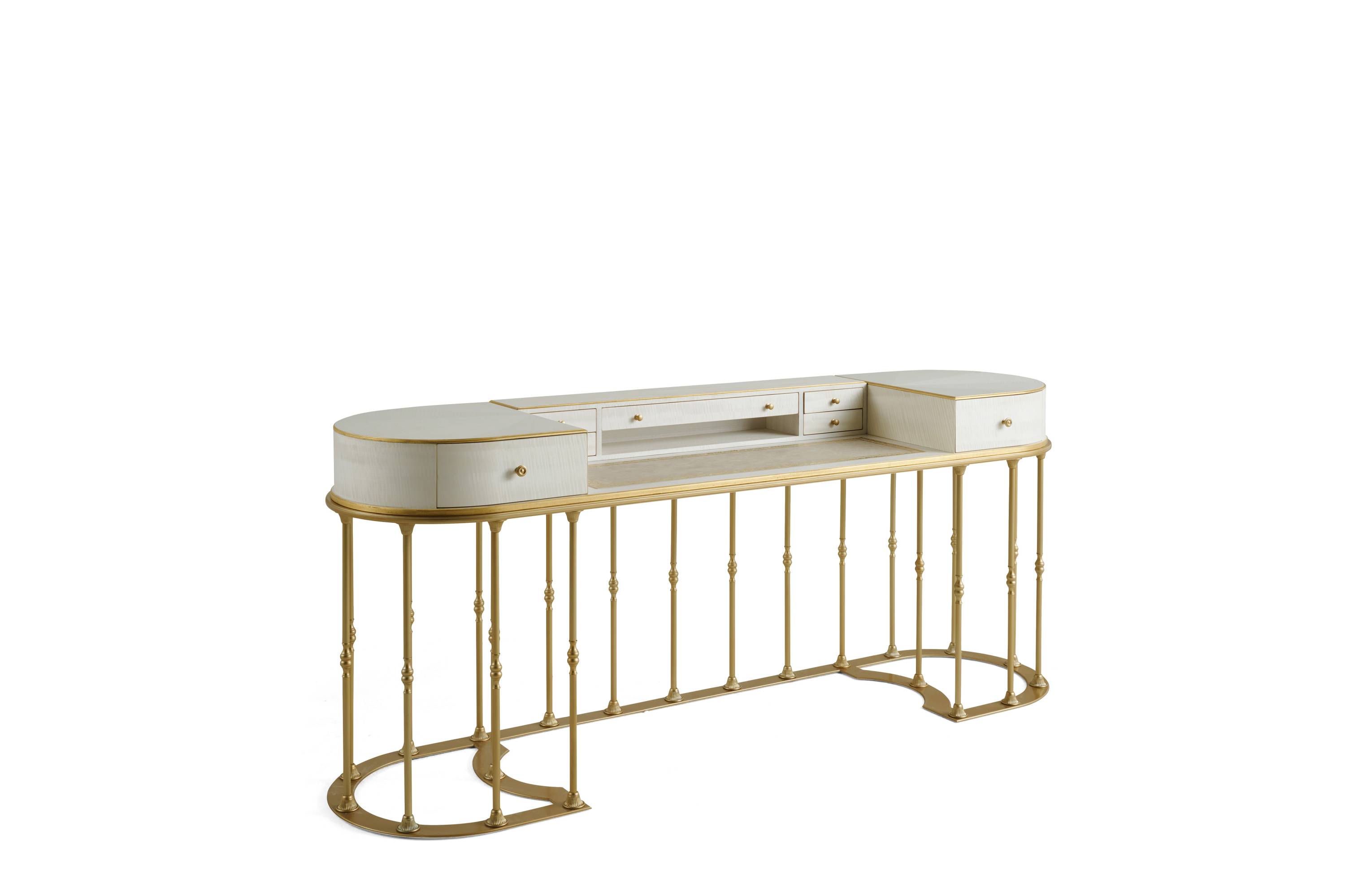 LUMIÈRE dressing table - Discover timeless elegance with Jumbo Collection's Italian luxury beauty. 