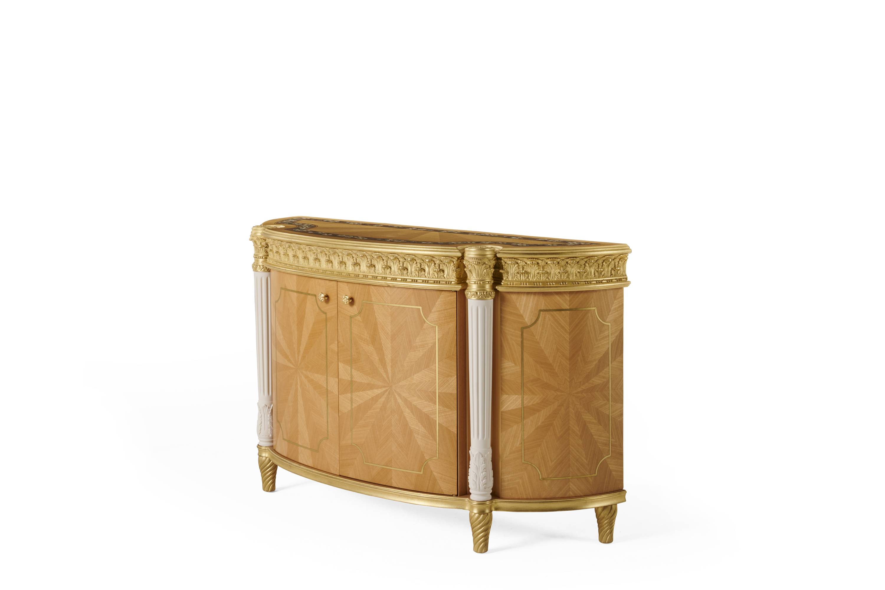 FLORAL sideboard - quality furniture and timeless elegance with luxury Made in Italy classic day storage units of  collection.