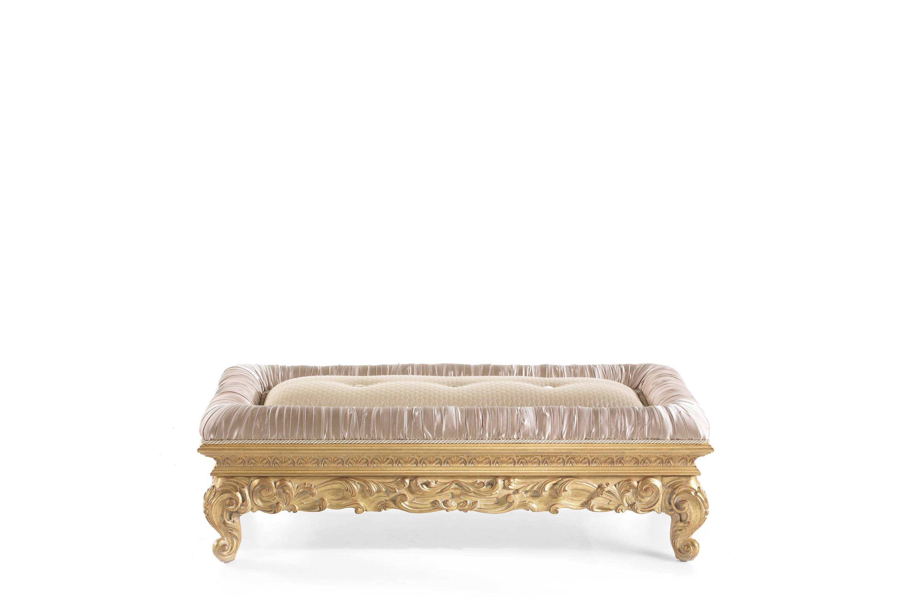 SCARLETT bench - convey elegance to each space with italian classic poufs and benches of the classic Domus collection