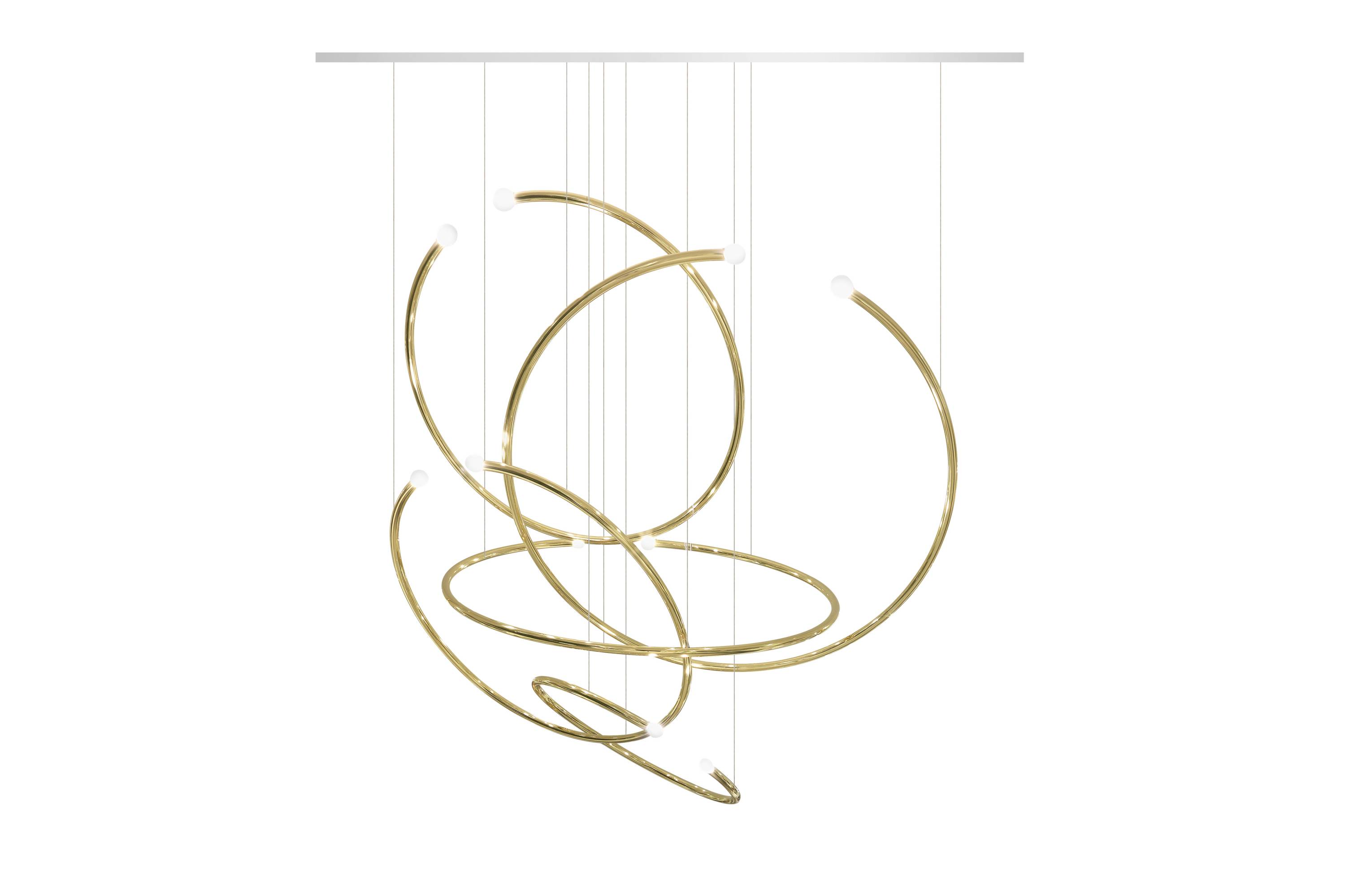 OSAKA ceiling lamp - Discover the elegance of luxury Oro Bianco collection by Jumbo collection