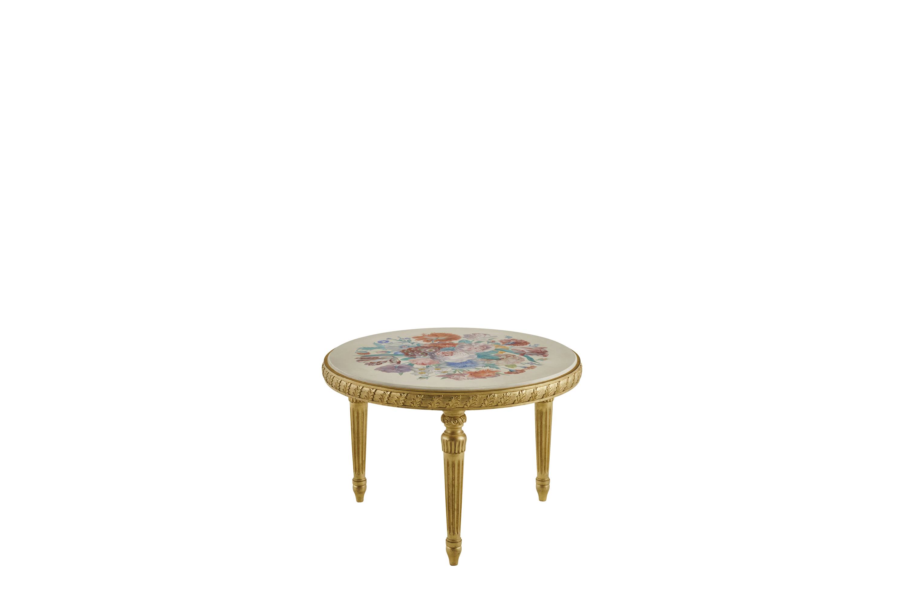 FLEUR-DE-LIS low table – Transform your space with luxury Made in Italy classic low tables of Héritage collection.