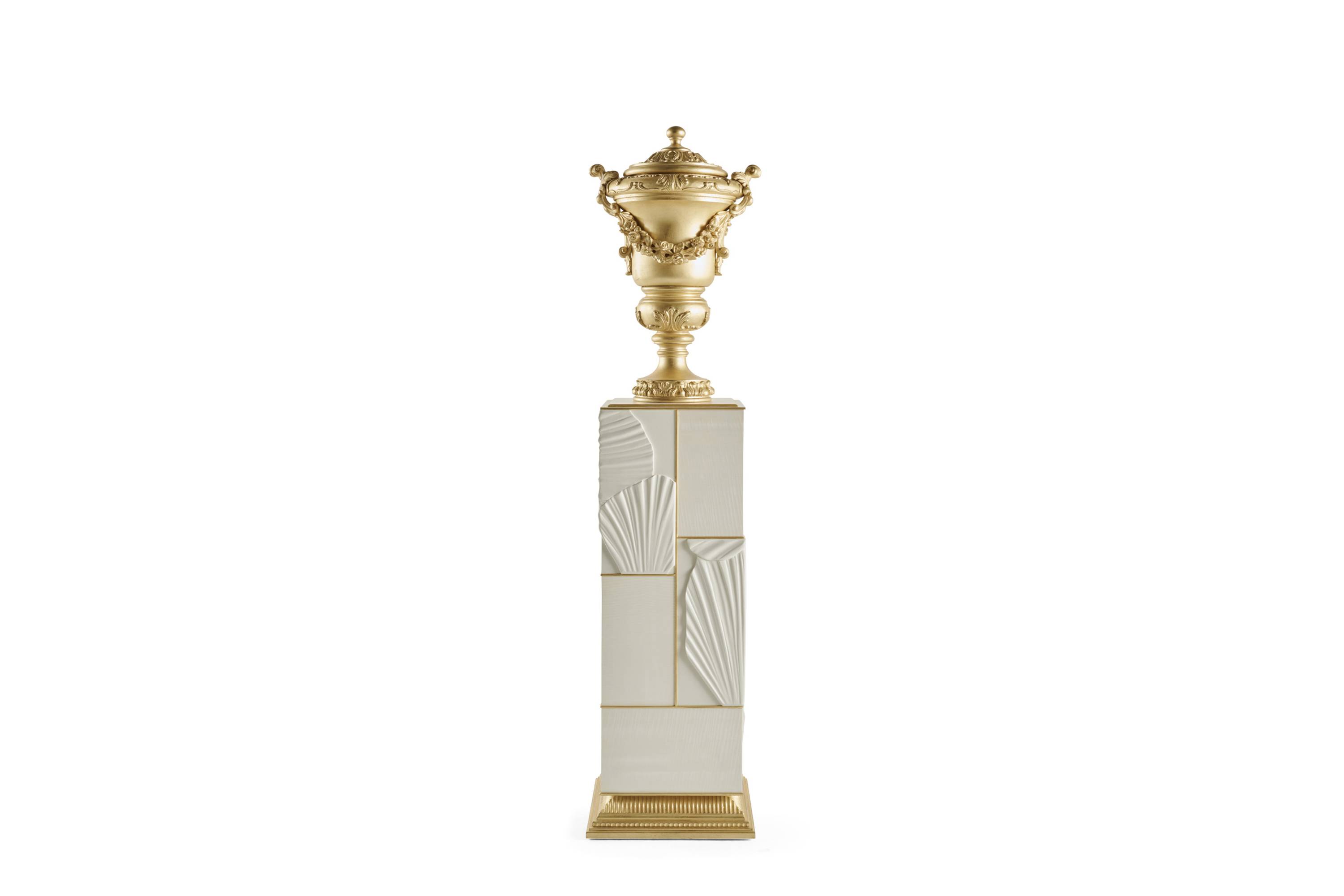 NÉNUPHAR vase holder – Transform your space with luxury Made in Italy classic decorative elements of Héritage collection.