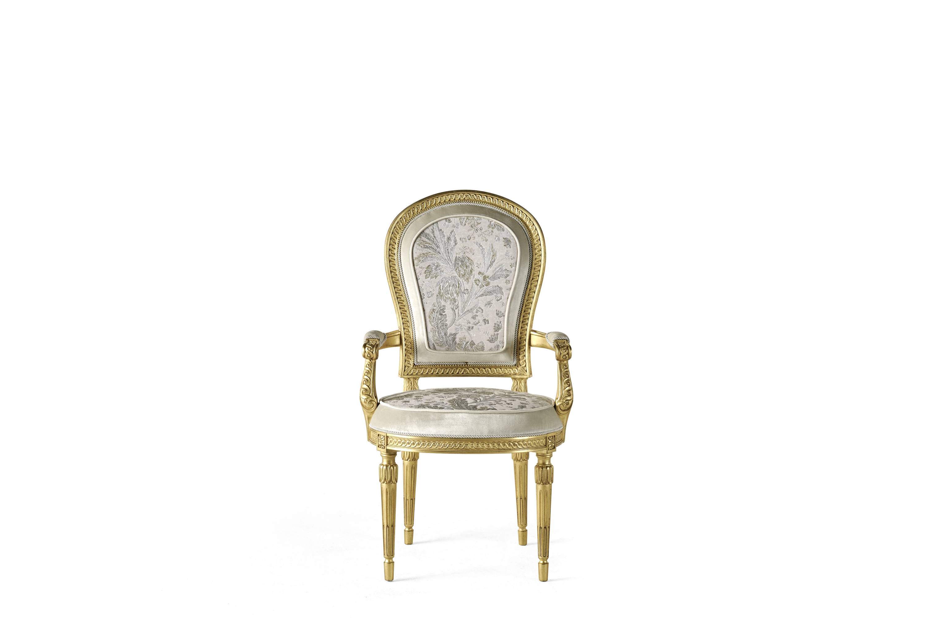 ANTOINETTE chair - chair with armrests – Jumbo Collection Italian luxury classic chairs. tailor-made interior design projects to meet all your furnishing needs