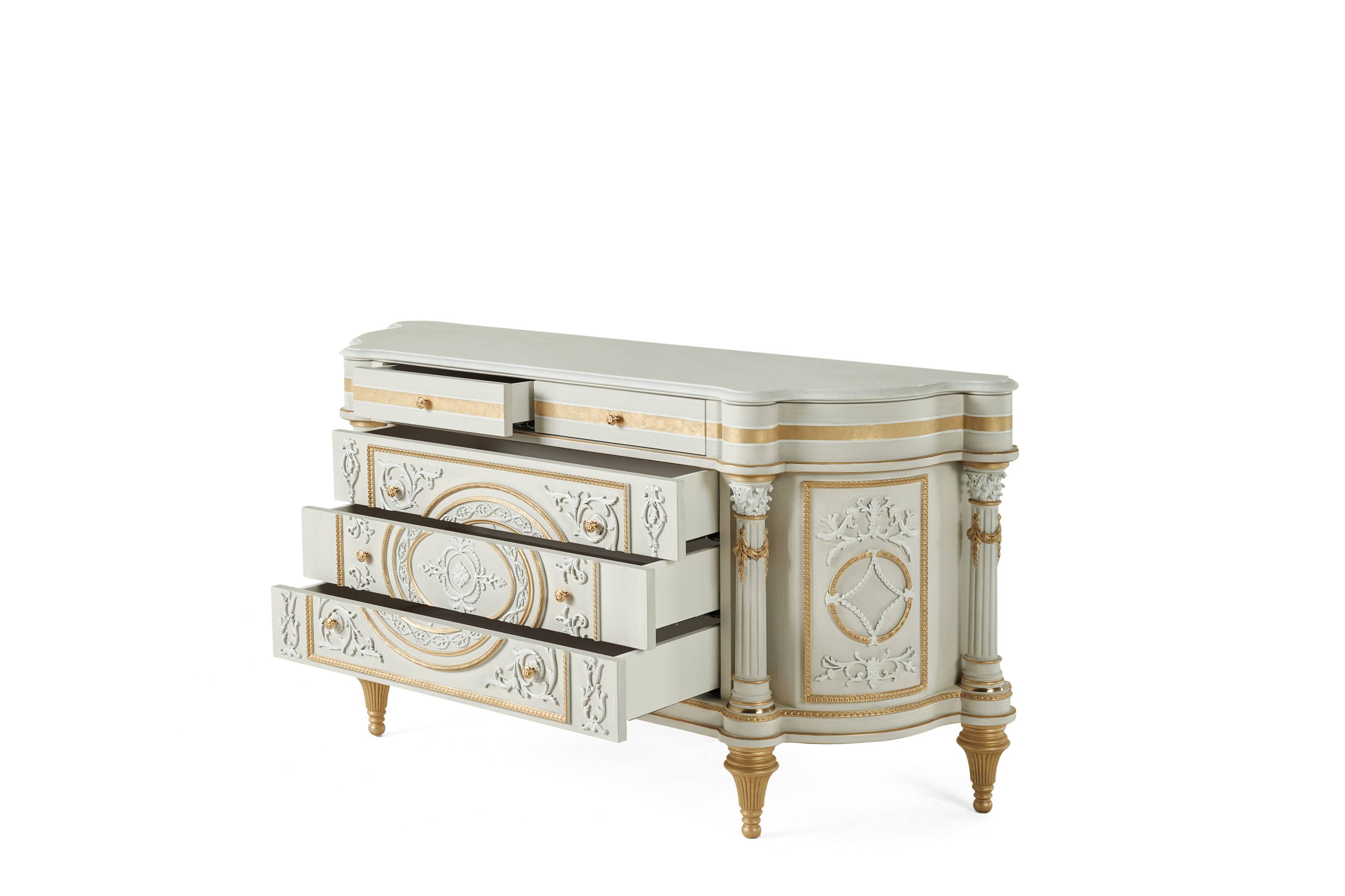 BOHÈME drawer unit - convey elegance to each space with italian classic night storage units of the classic  collection