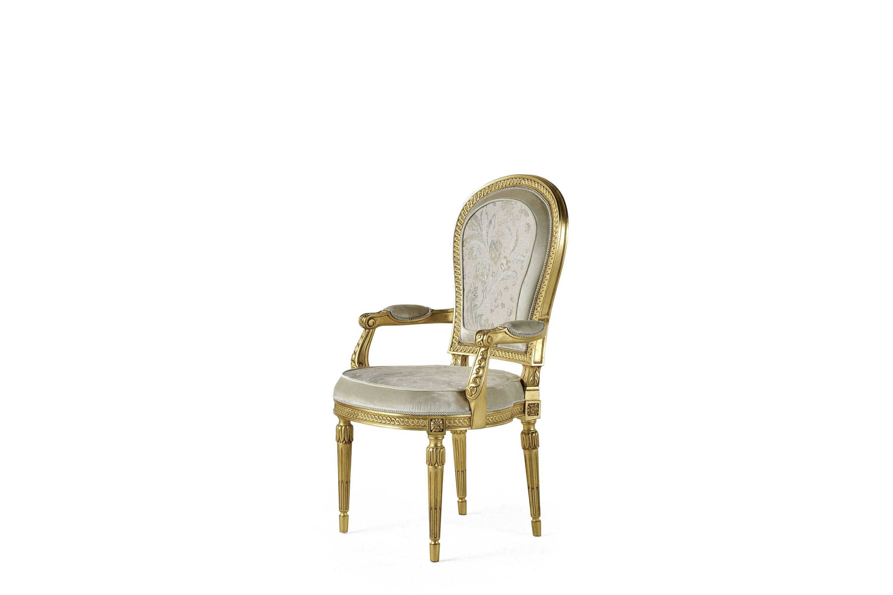 ANTOINETTE chair - chair with armrests – Jumbo Collection Italian luxury classic chairs. tailor-made interior design projects to meet all your furnishing needs