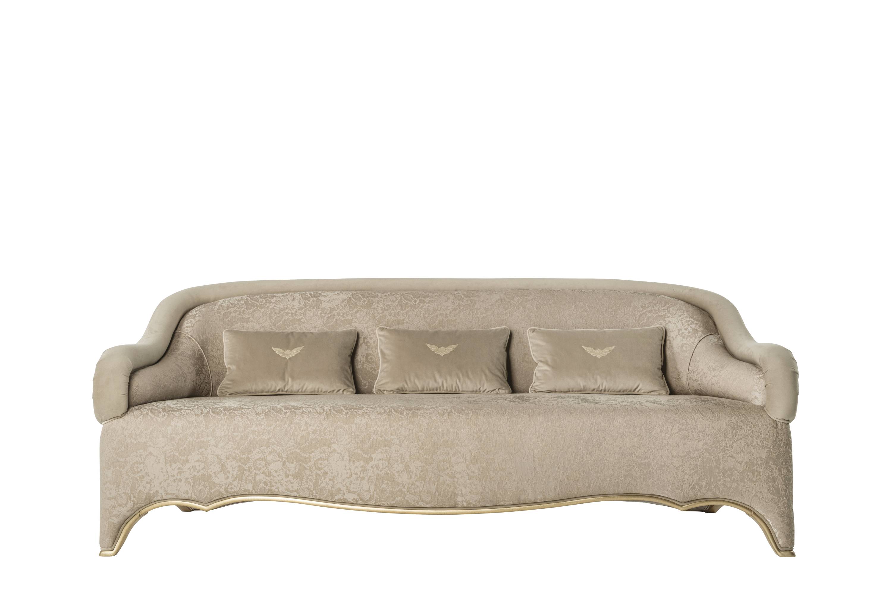 PEGASO 2-seater sofa - 3-seater sofa - Discover the epitome of luxury with the Savoir-Faire collection by Jumbo Collection, fully custom made for tailor-made projects.