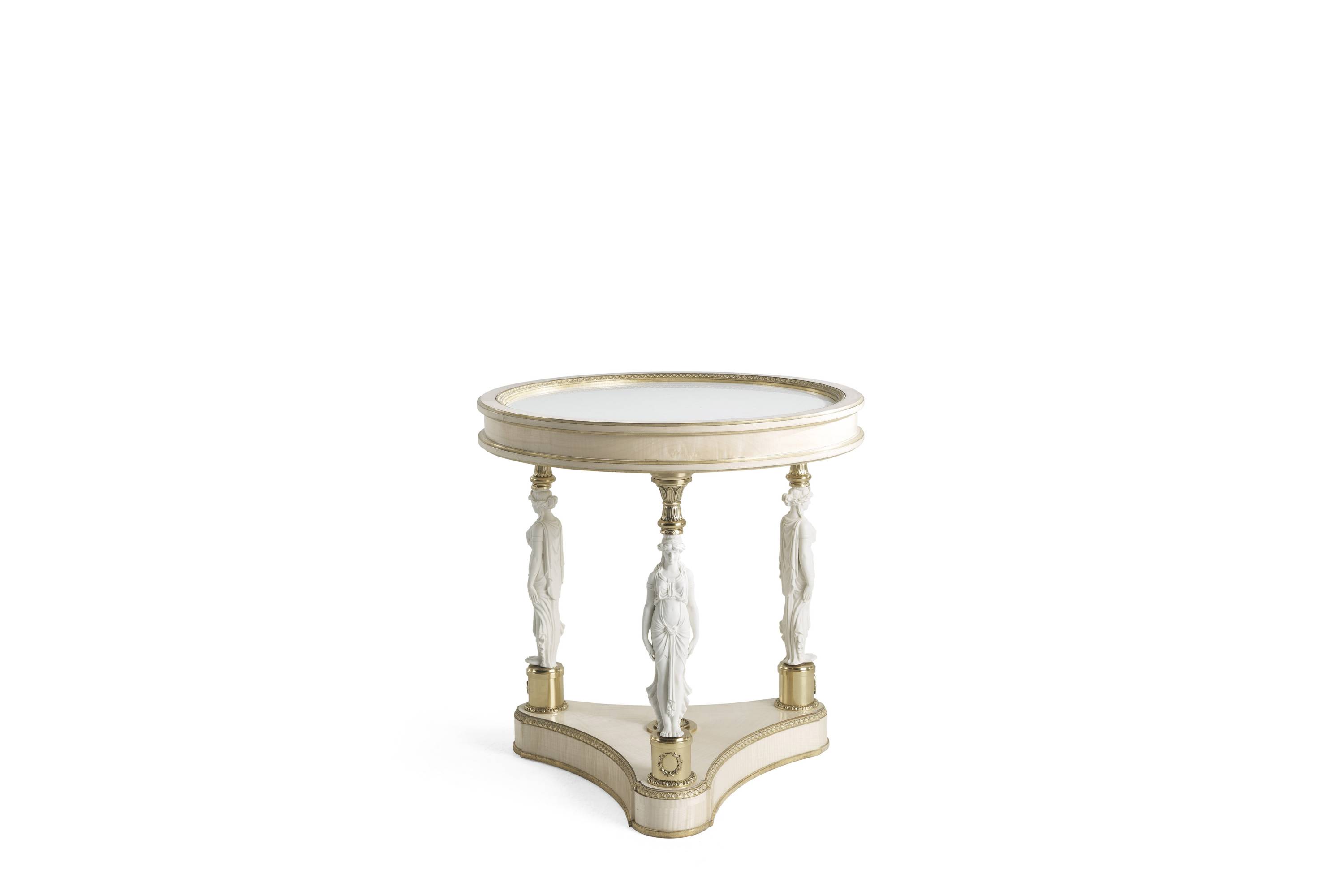 TOULOUSE low table - convey elegance to each space with italian classic low tables of the classic Oro Bianco collection