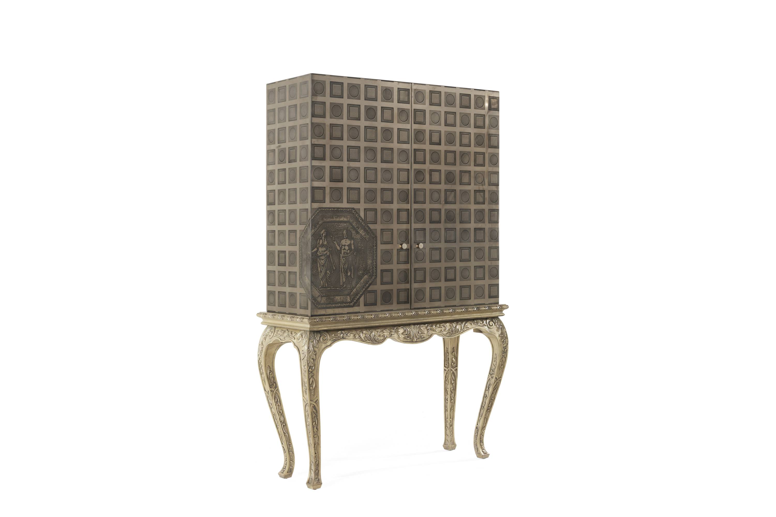 FRAGONARD bar cabinet - cabinet - Discover the epitome of luxury with the Oro Bianco collection by Jumbo Collection, fully custom made for tailor-made projects.