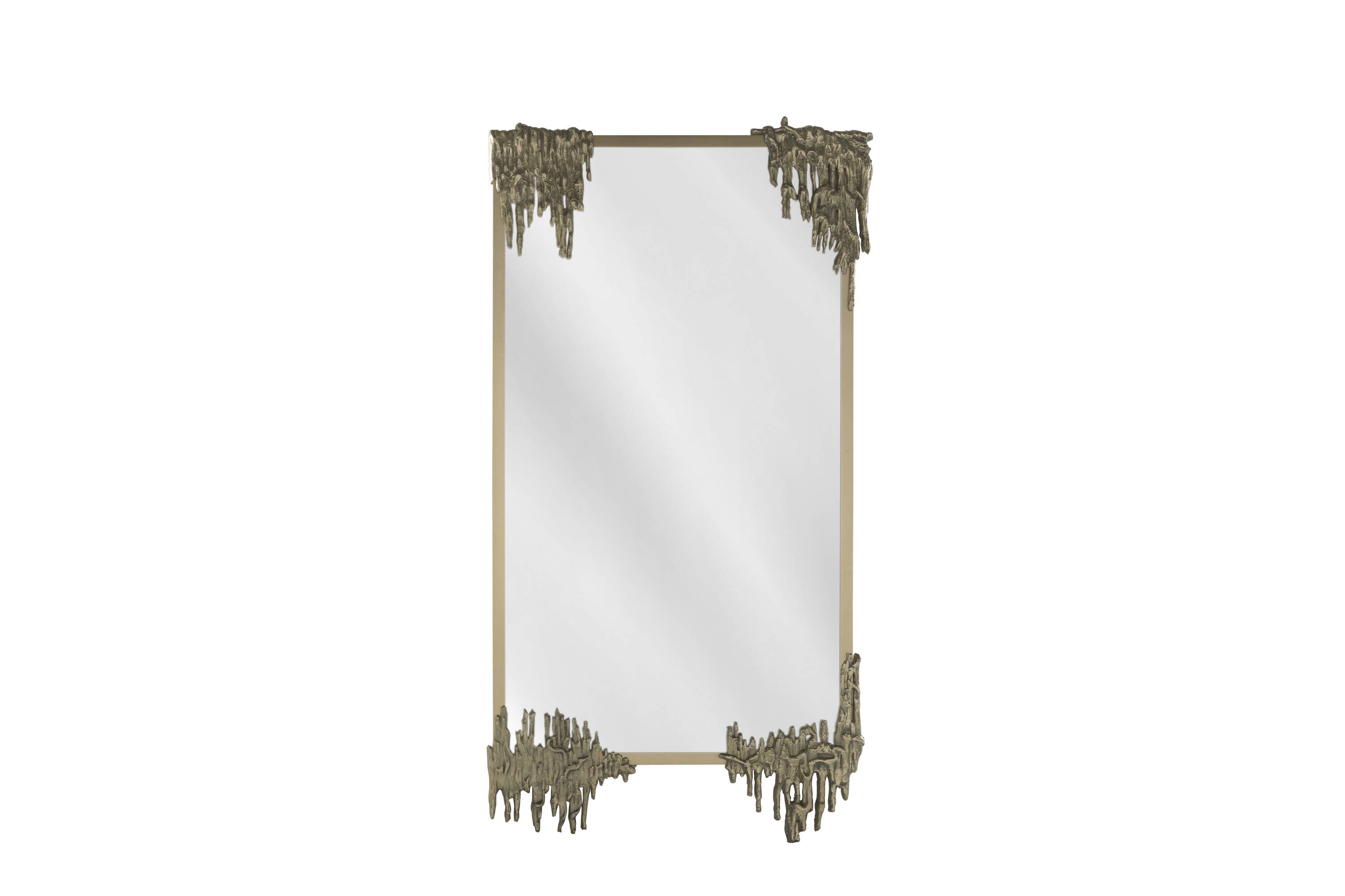 IZUMI mirror - Discover the elegance of luxury Oro Bianco collection by Jumbo collection