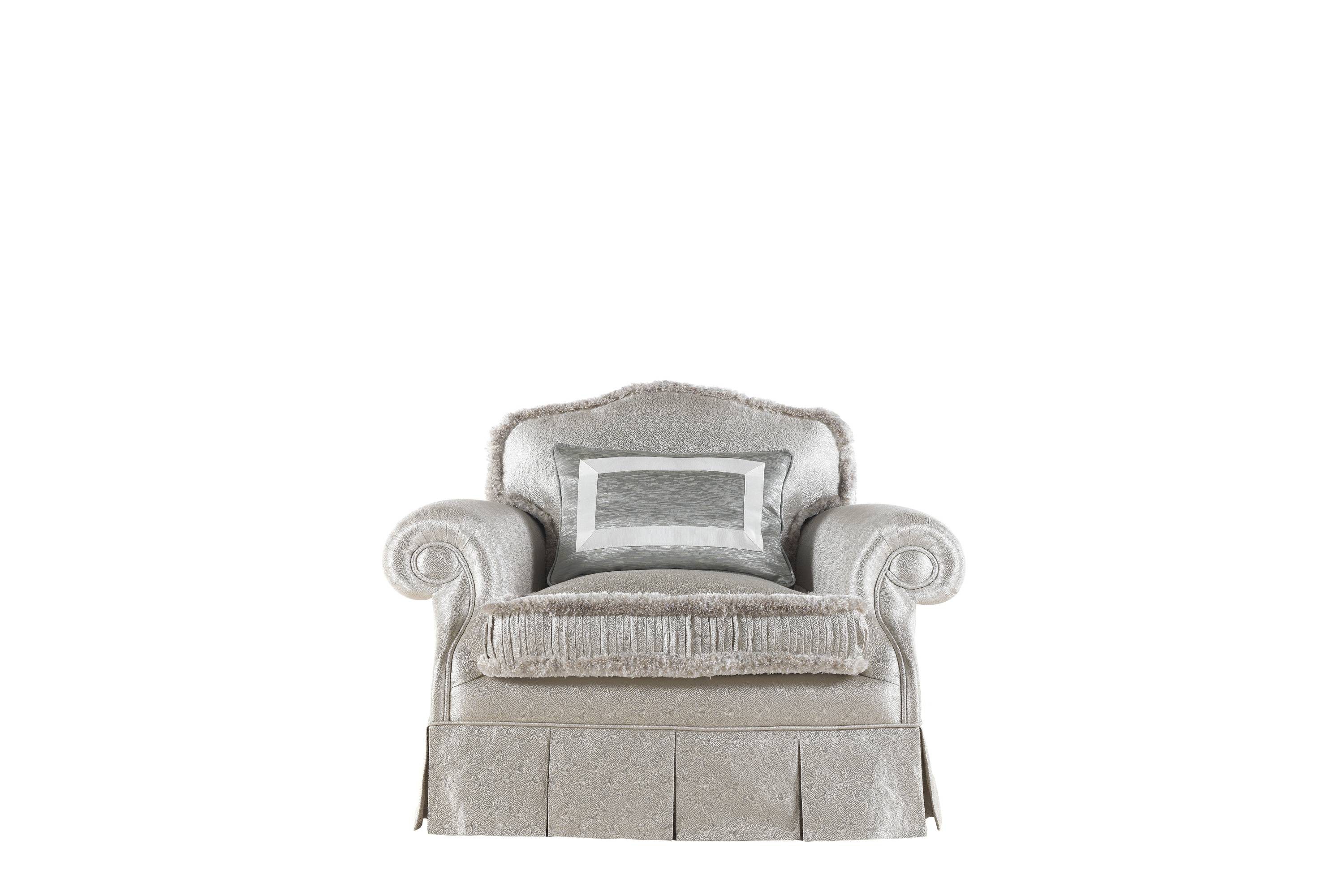 BELUGA armchair - Bespoke projects with luxury Made in Italy classic furniture