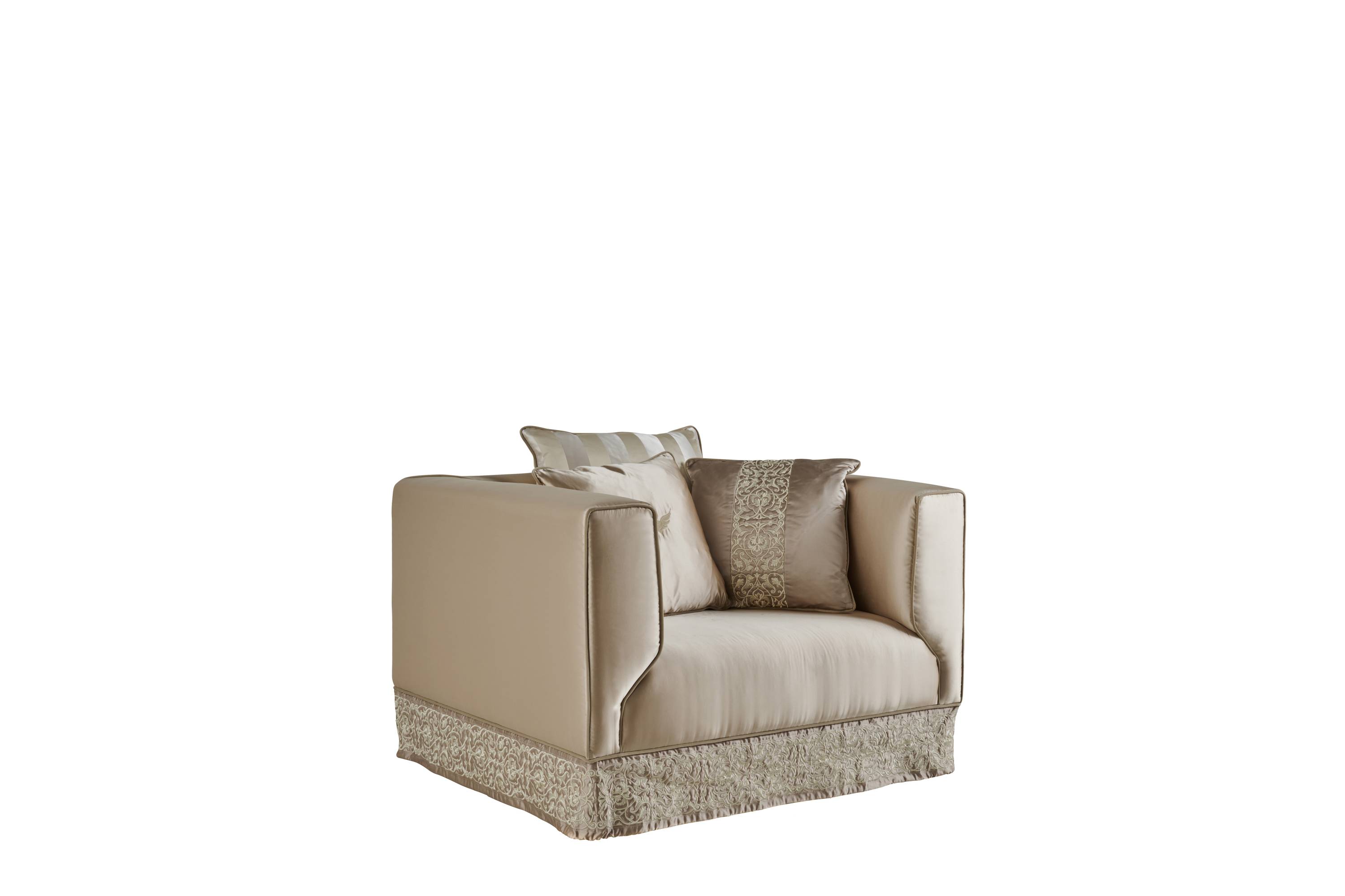 BRODERIE armchair - Elevate your spaces with Made in Italy luxury classic armchairs.