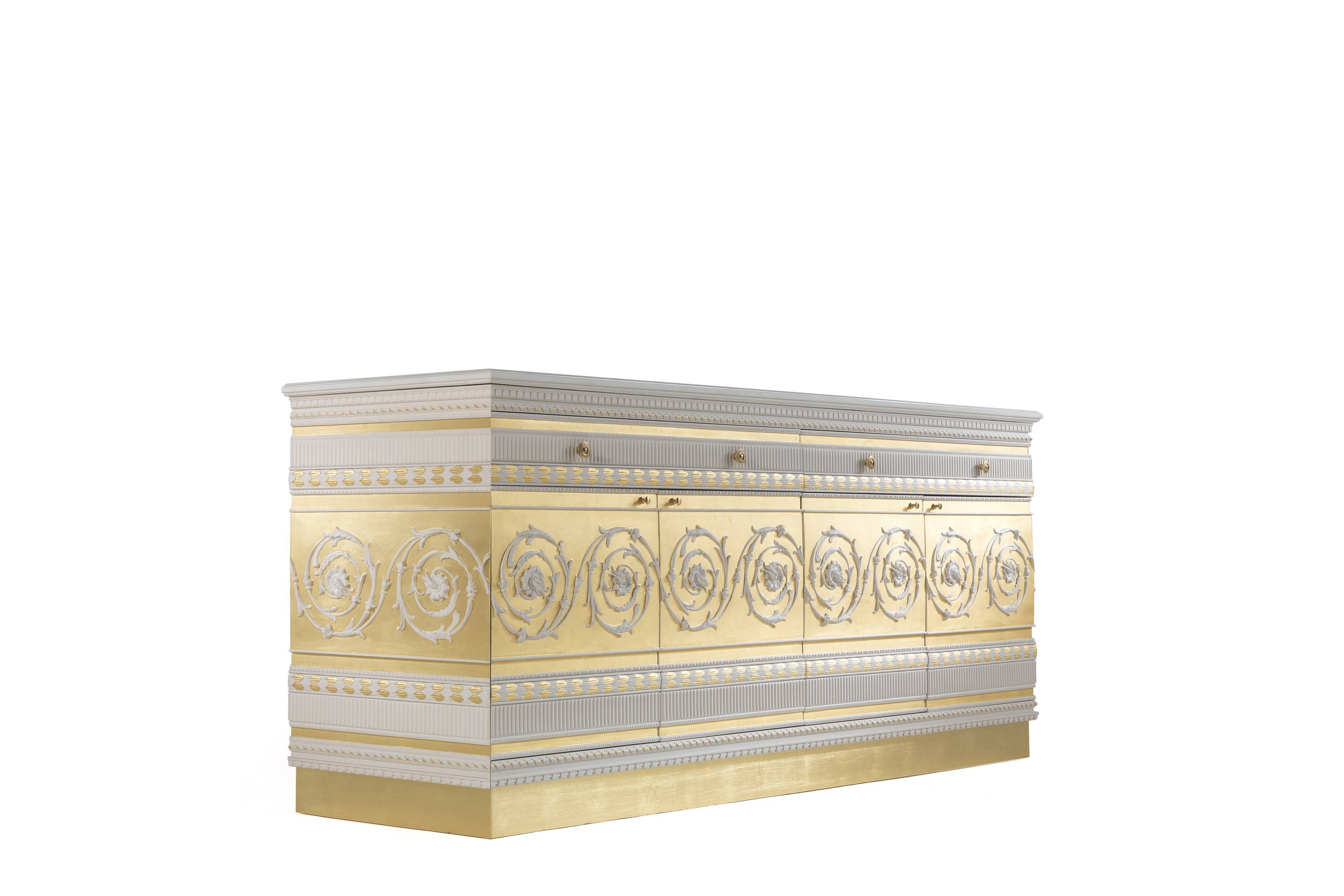 PORTLAND sideboard - A luxury experience with the Oro Bianco collection and its classic luxurious furniture