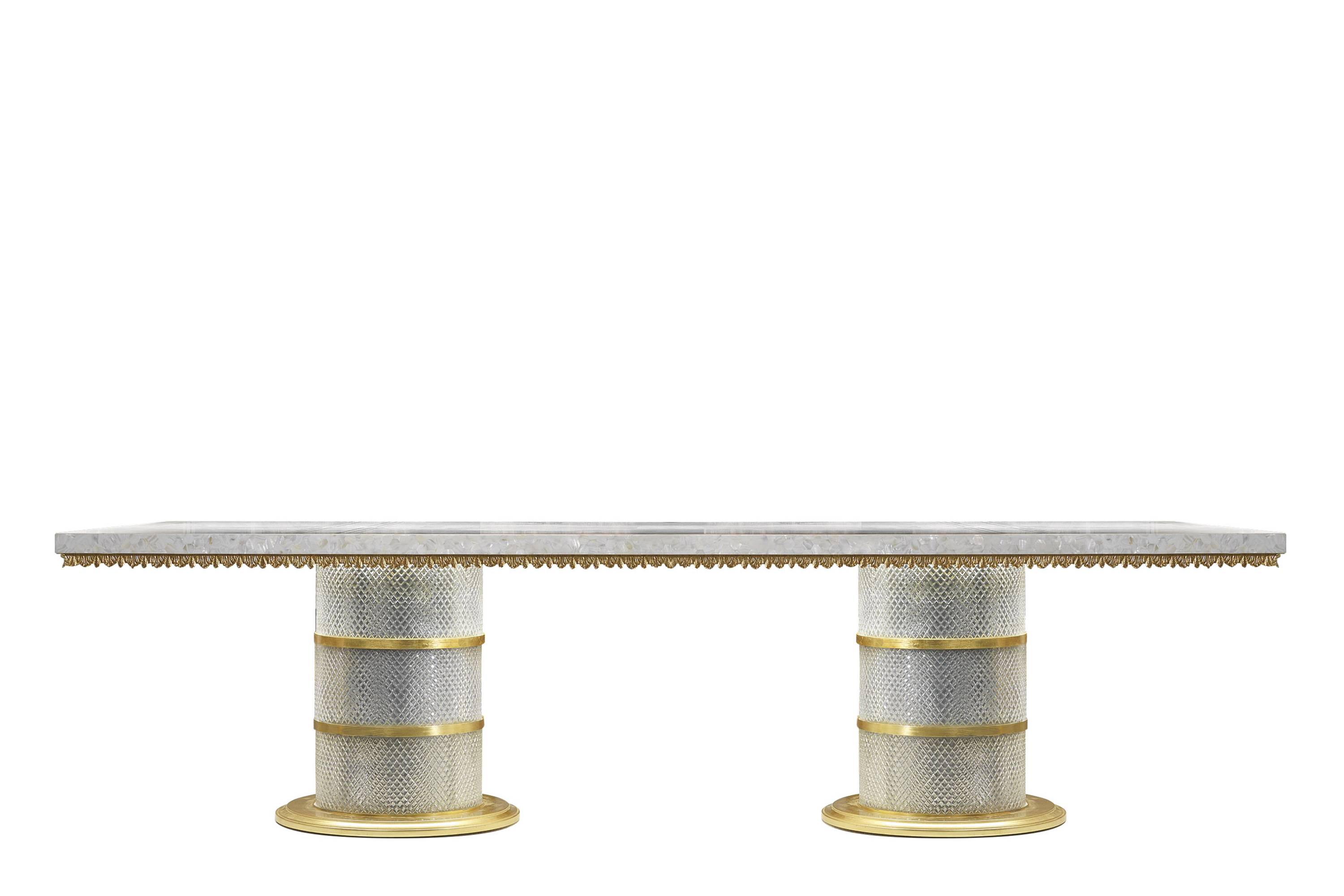 COQUILLE dining table - Discover the elegance of luxury Savoir-Faire collection by Jumbo collection