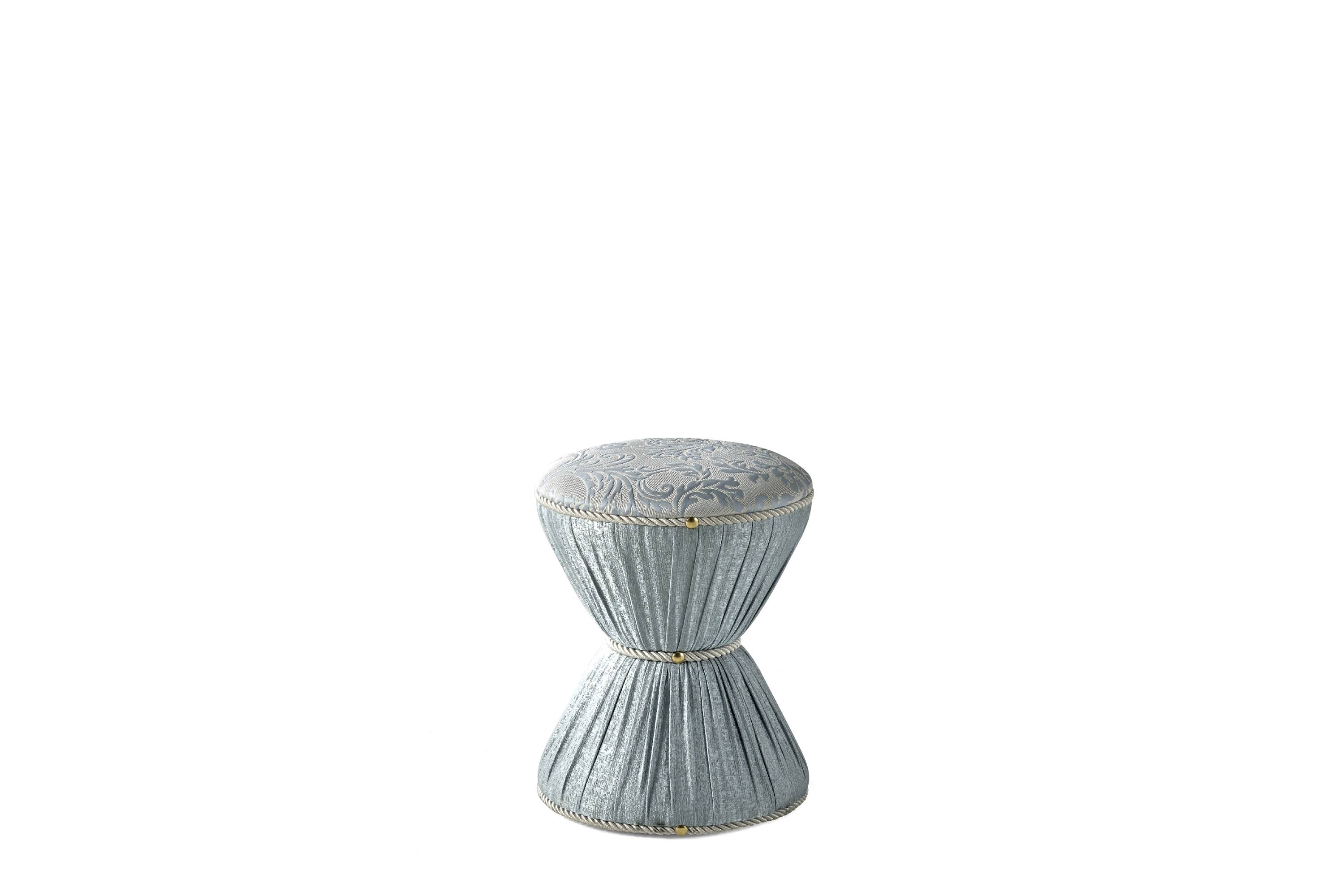 PANIER pouf – Transform your space with luxury Made in Italy classic poufs and benches of  collection.
