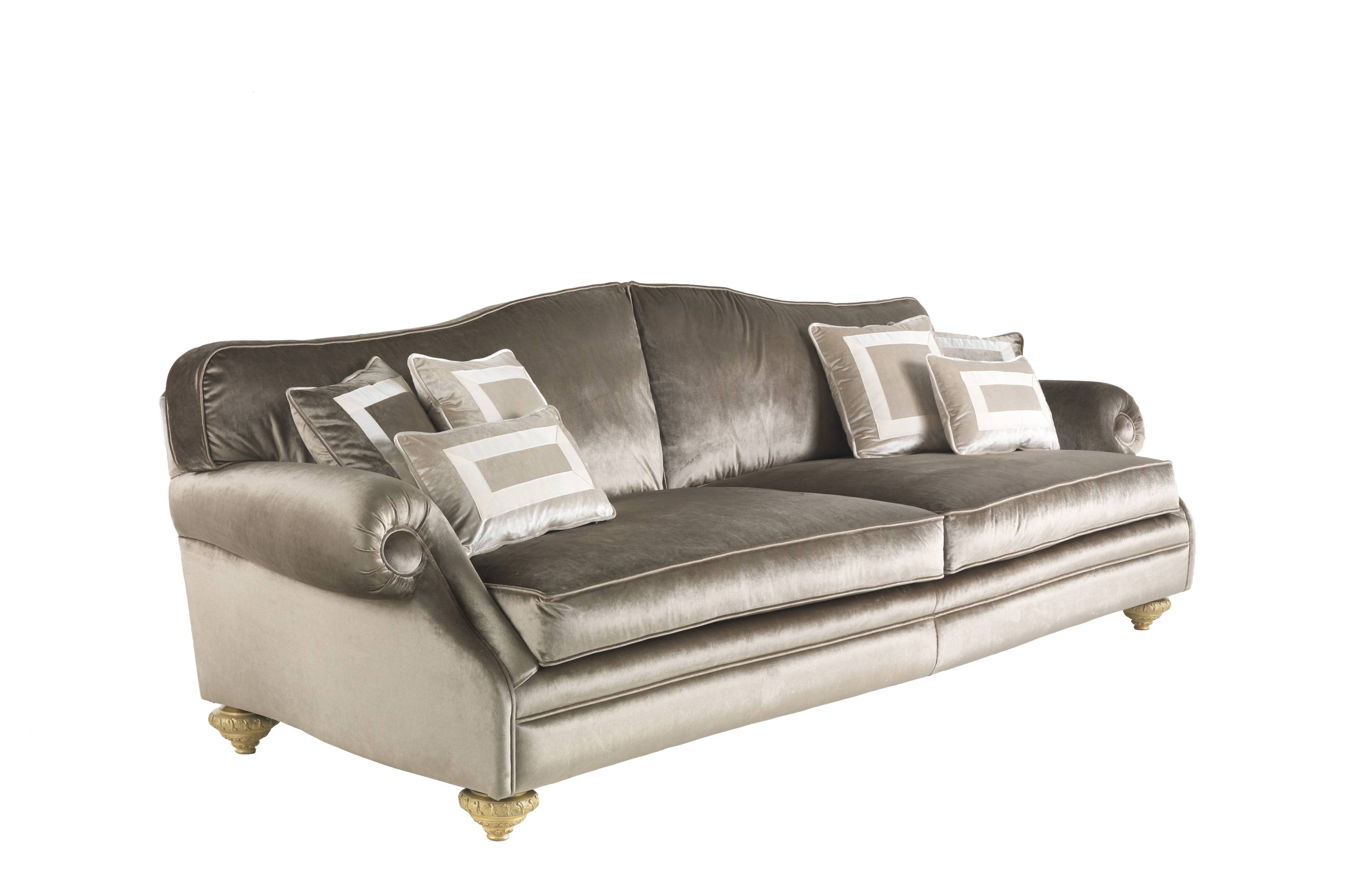 BELUGA 2-seater sofa - 3-seater sofa - quality furniture and timeless elegance with luxury Made in Italy classic sofas of Savoir-Faire collection.