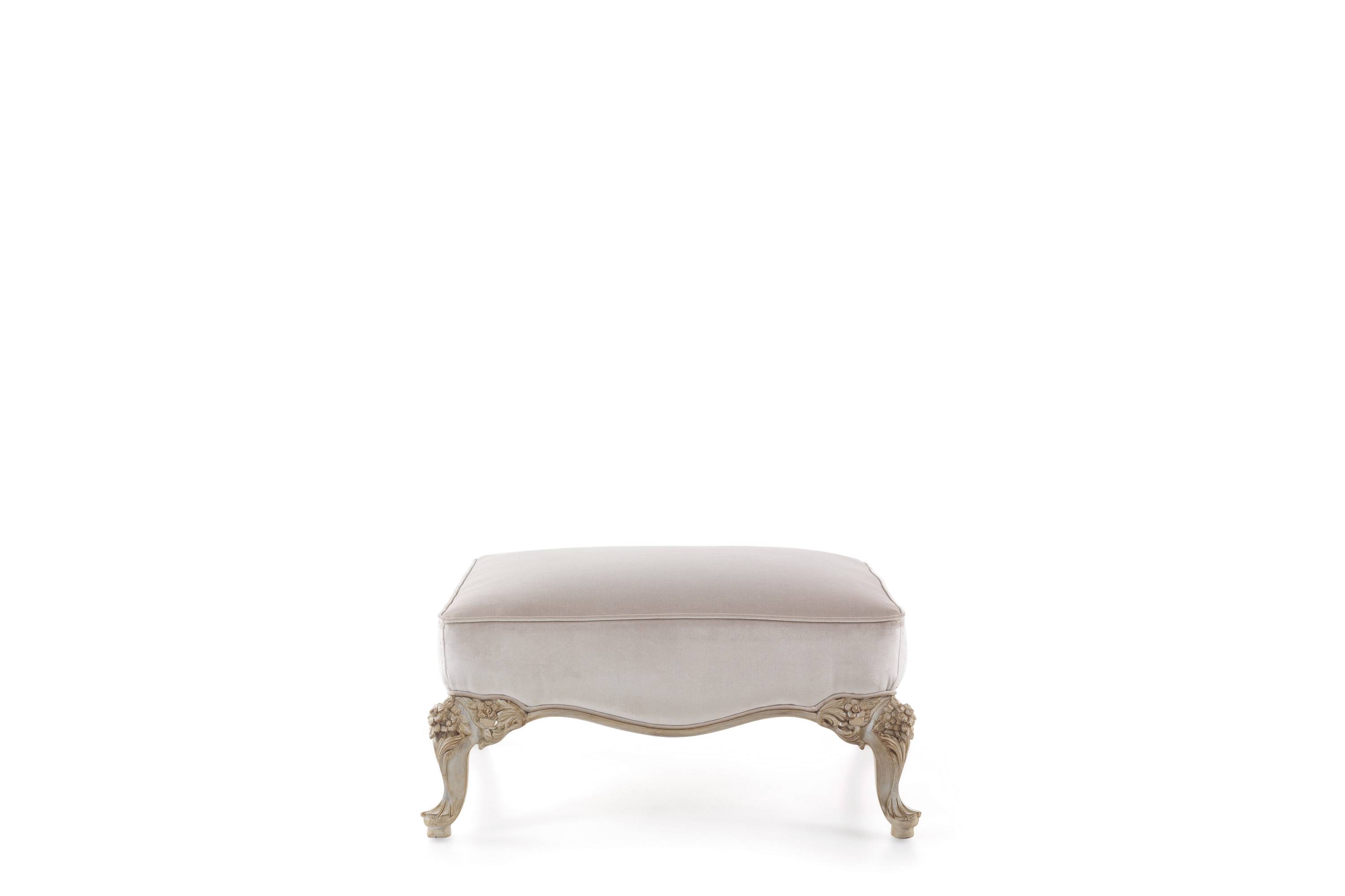 LA GRANDE DAME pouf - Elevate your spaces with Made in Italy luxury classic poufs and benches.