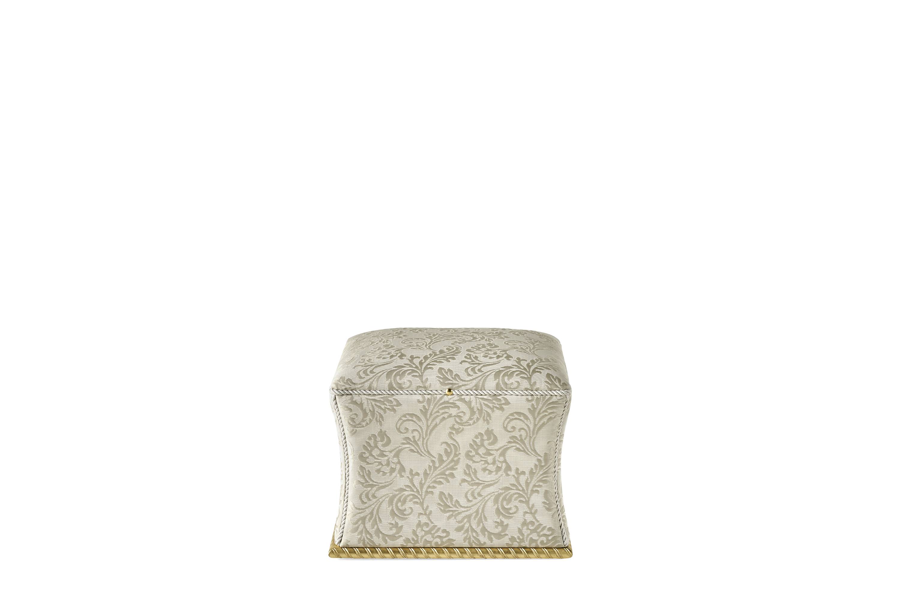 ONDINE pouf – Jumbo Collection Italian luxury classic poufs and benches. tailor-made interior design projects to meet all your furnishing needs
