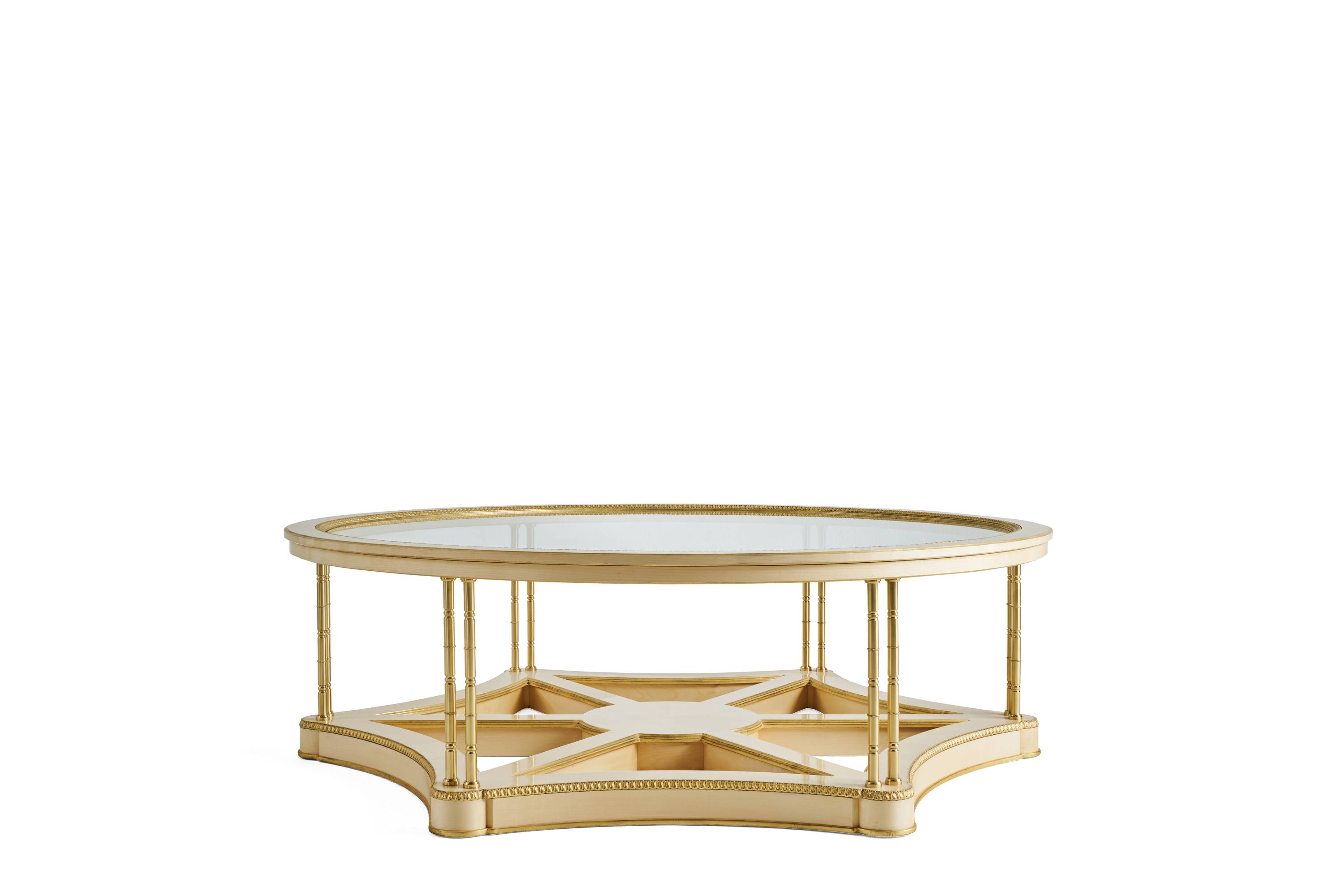 BELLE VIE low table - quality furniture and timeless elegance with luxury Made in Italy classic low tables of Héritage collection.