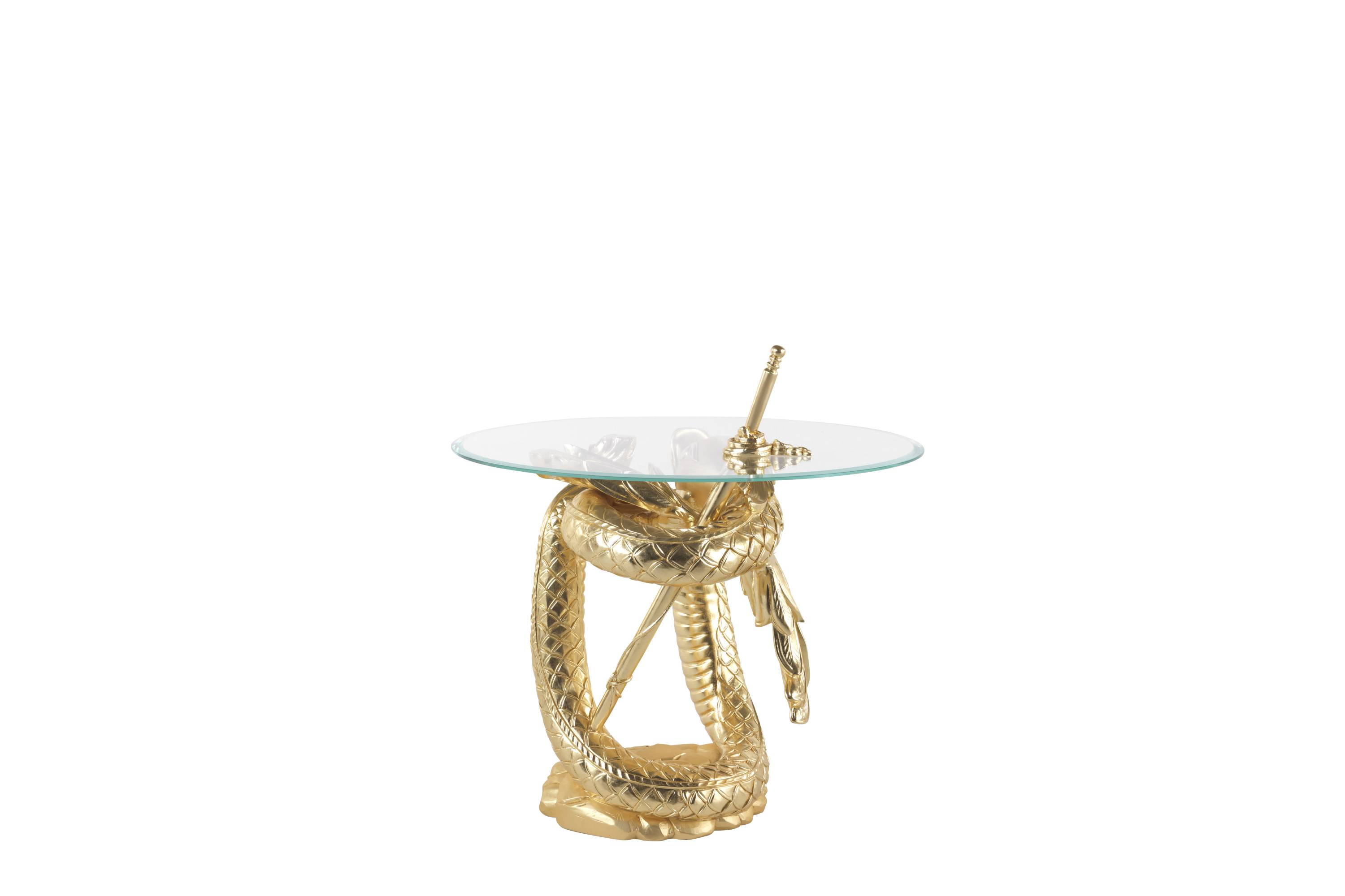 IDRA low table - convey elegance to each space with Italian classic low tables of the classic Oro Bianco collection