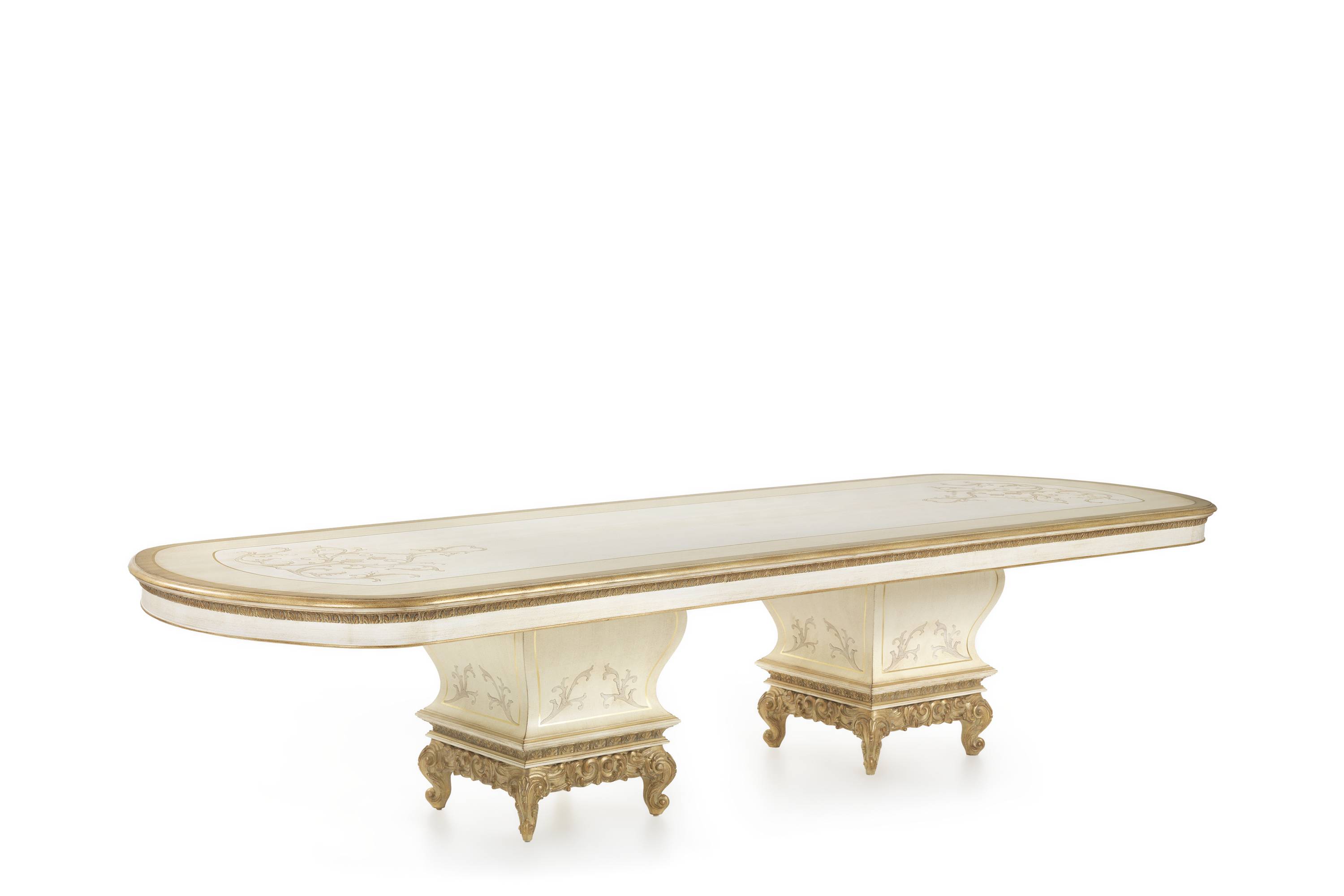 SCARLETT dining table - Quality furniture and timeless elegance with luxury Made in Italy classic dining tables.