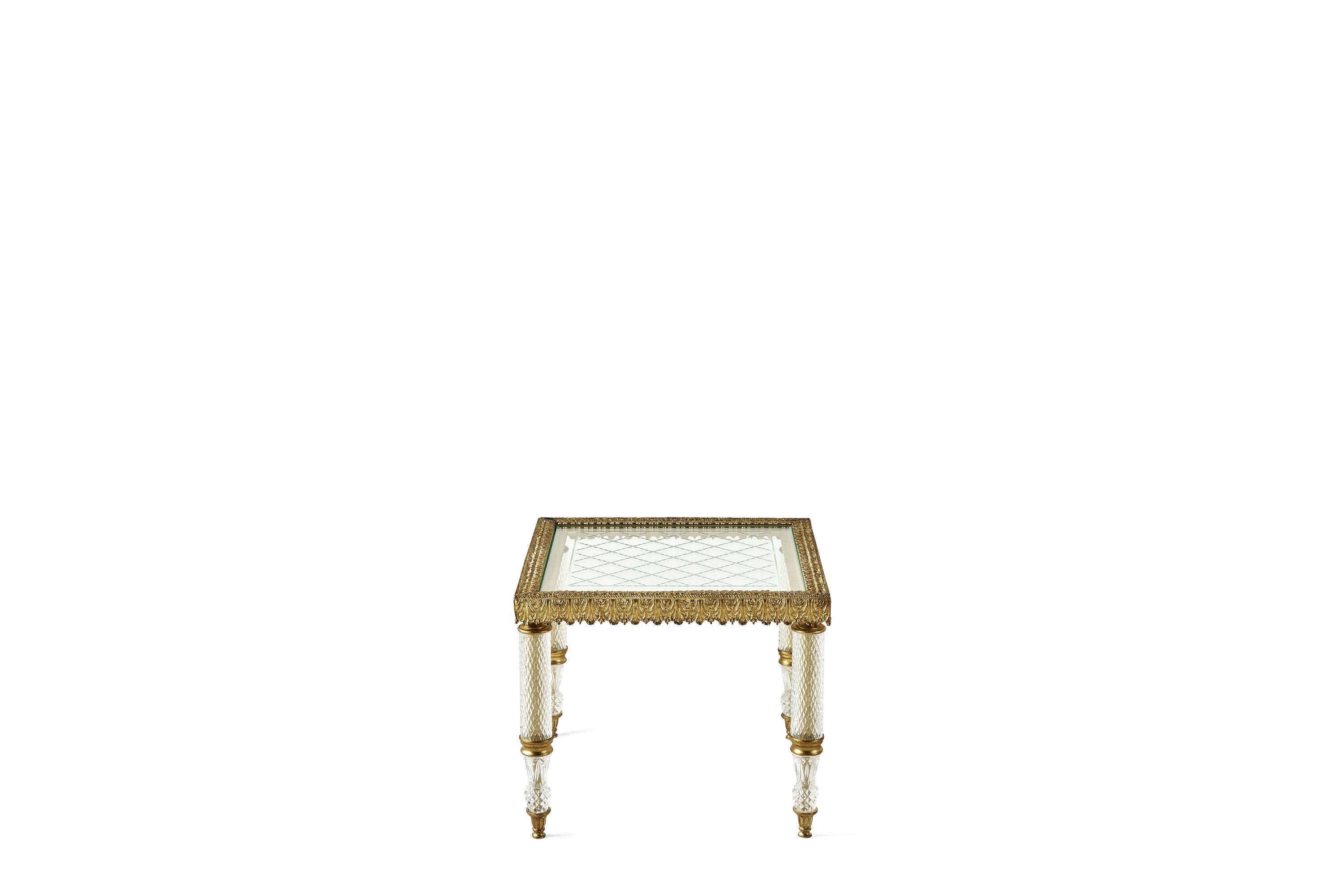 CRYSTAL low table – Jumbo Collection Italian luxury classic low tables. tailor-made interior design projects to meet all your furnishing needs